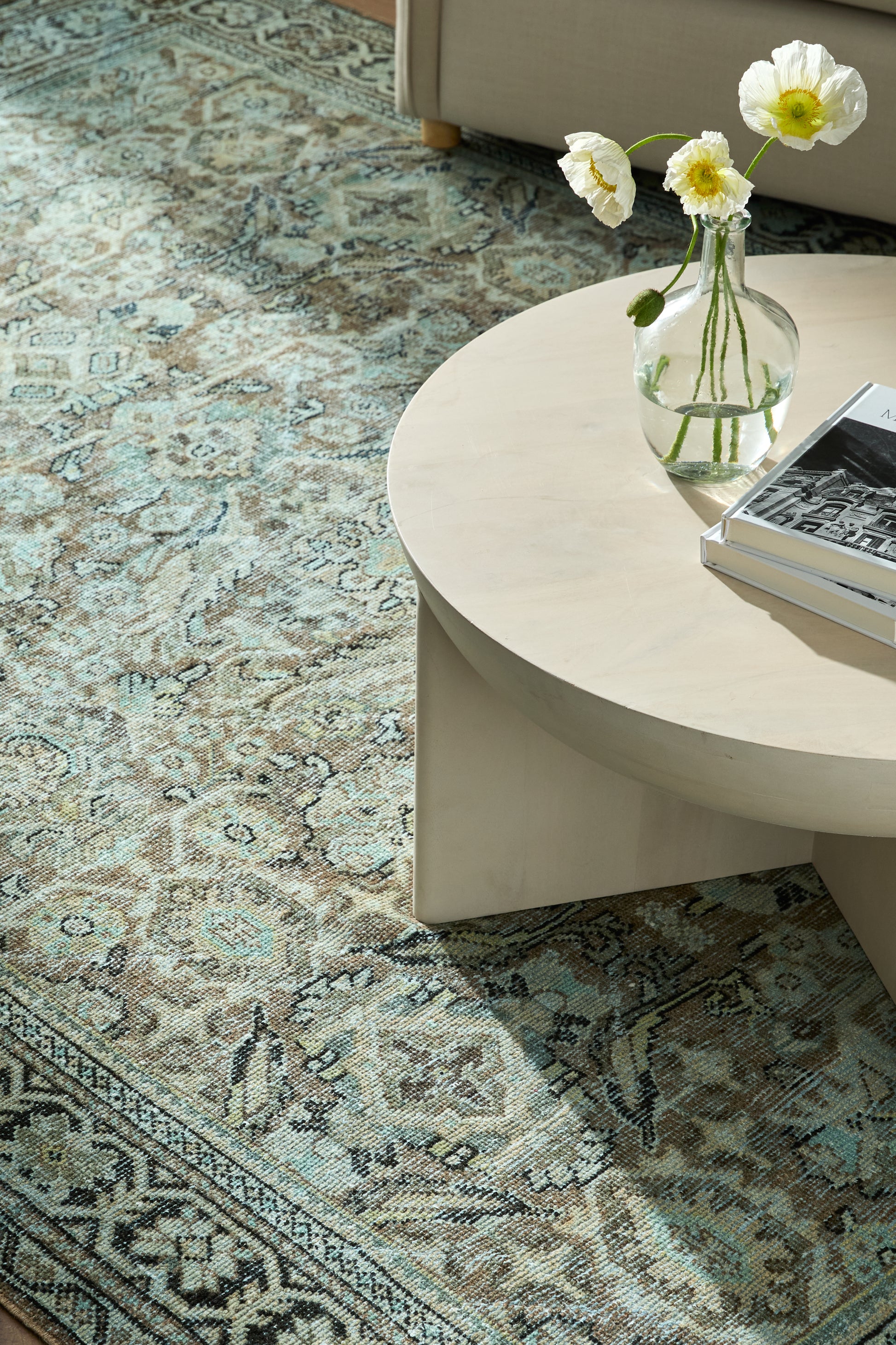 District Loom Vintage Area Rug Dupont