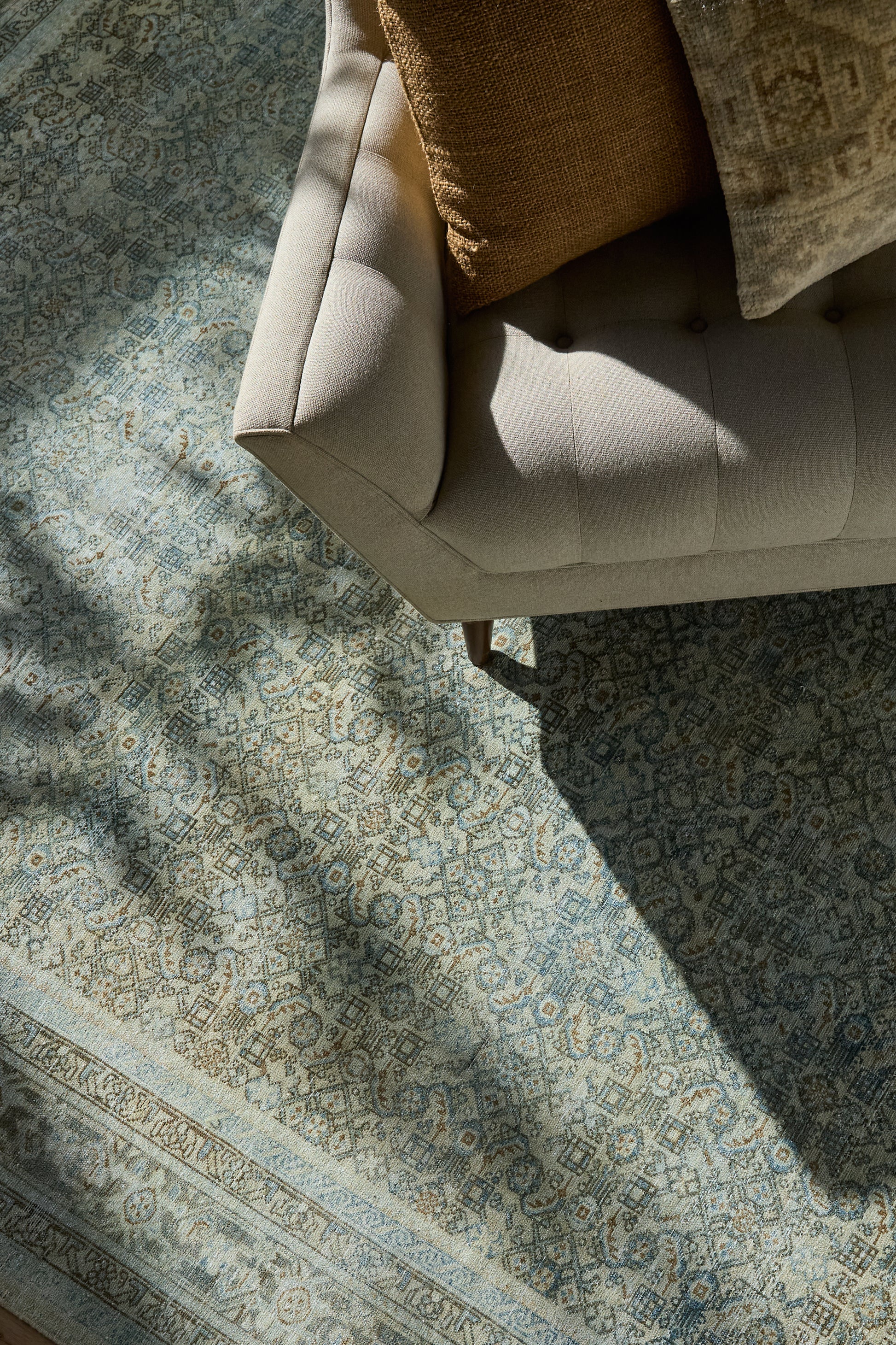 District Loom Vintage Area Rug Enzo
