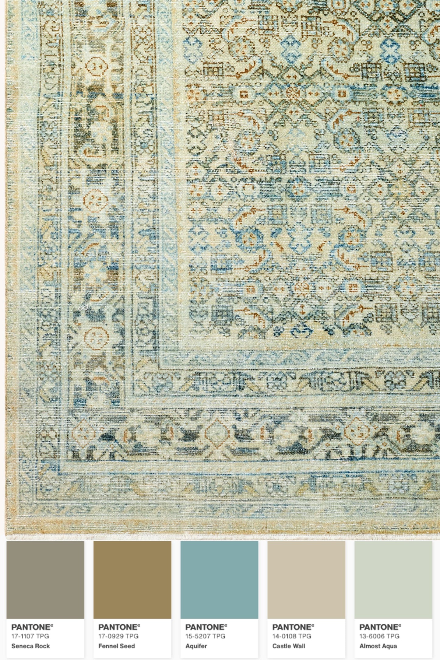 District Loom Vintage Area Rug Enzo