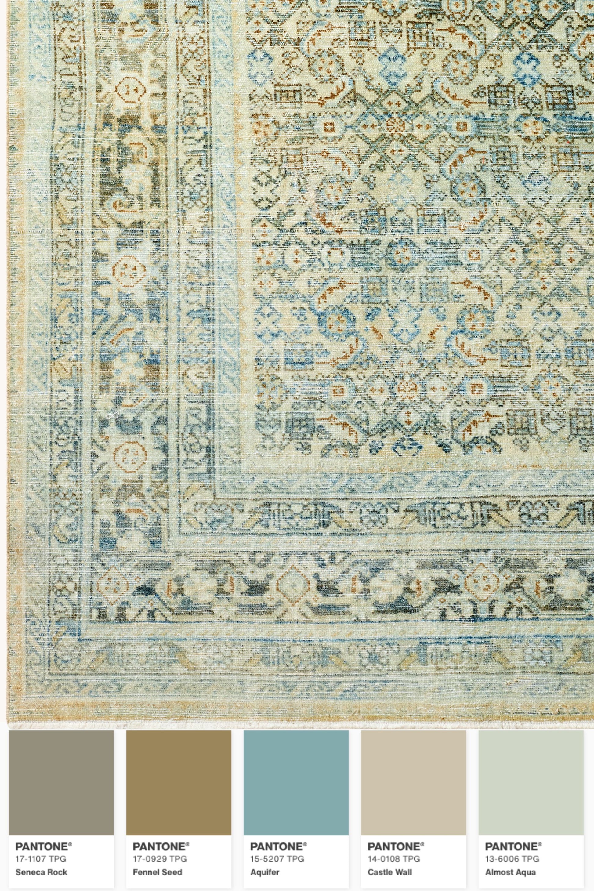 District Loom Vintage Area Rug Enzo