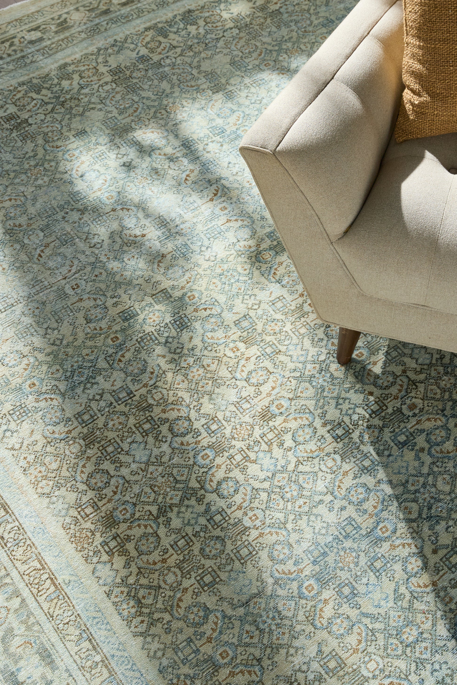 District Loom Vintage Area Rug Enzo