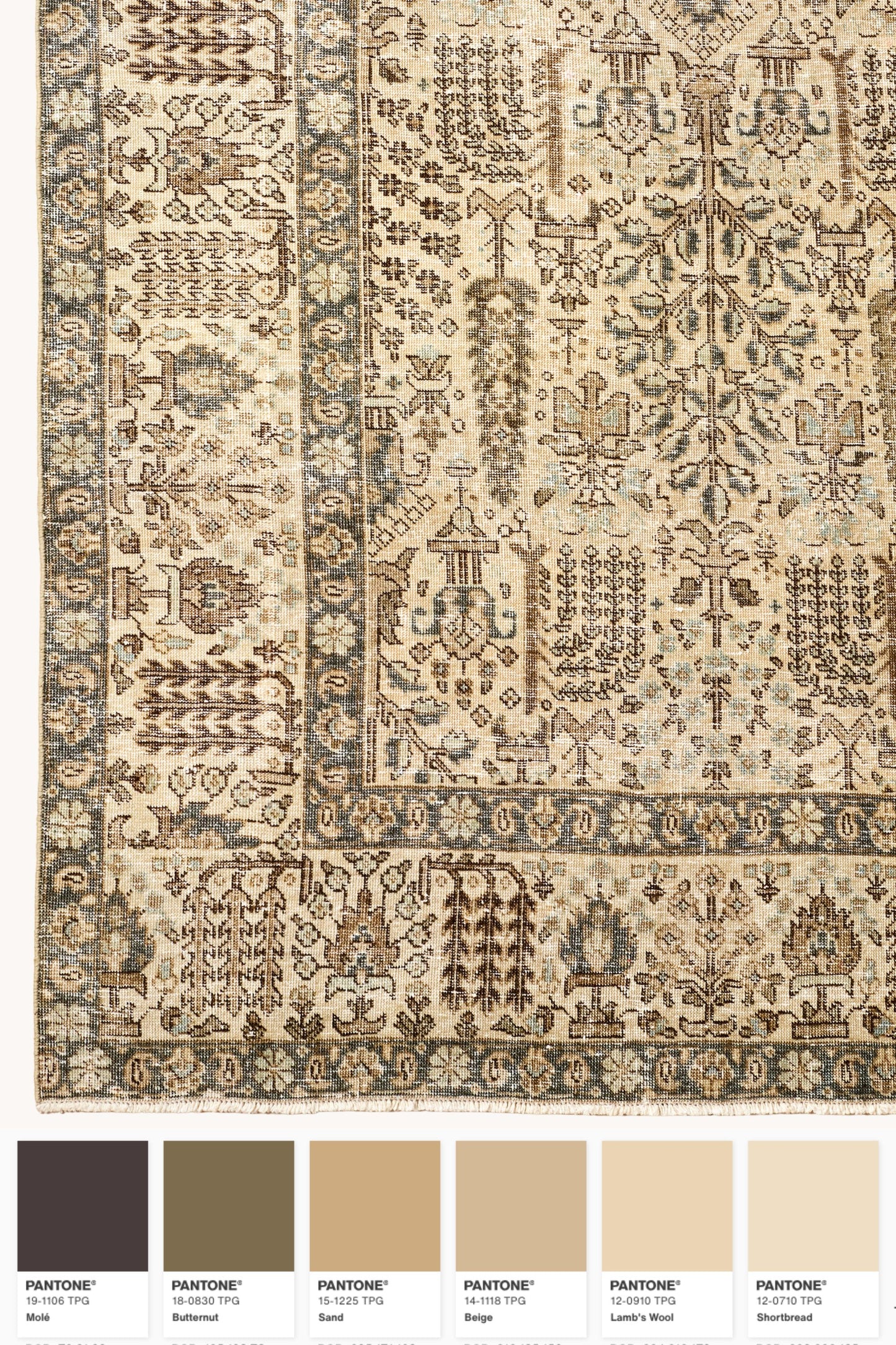 District Loom Vintage Area Rug Gillie