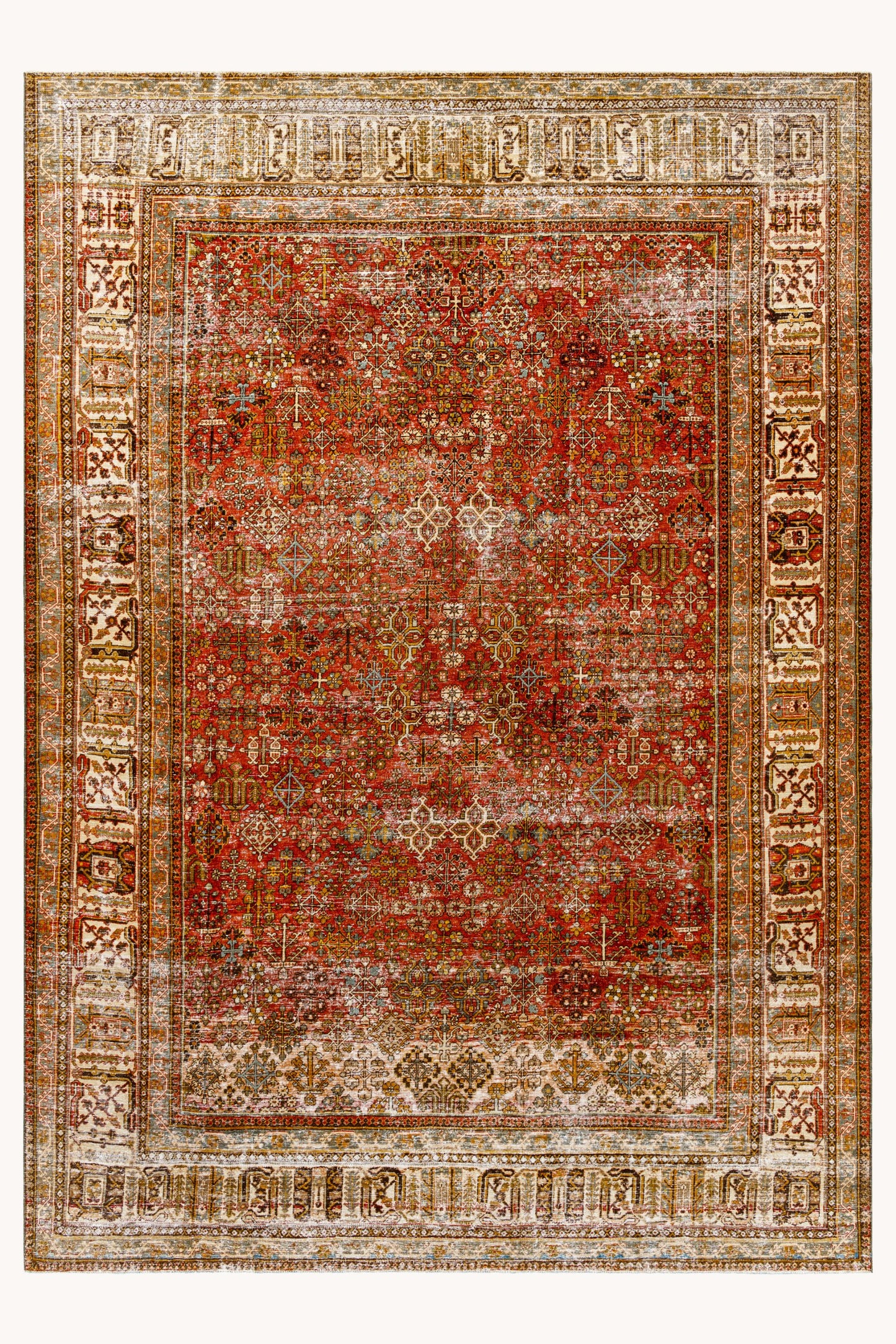 District Loom Vintage Area Rug Lodge