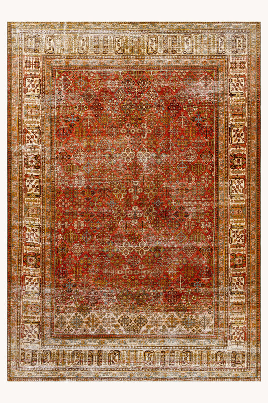 District Loom Vintage Area Rug Lodge