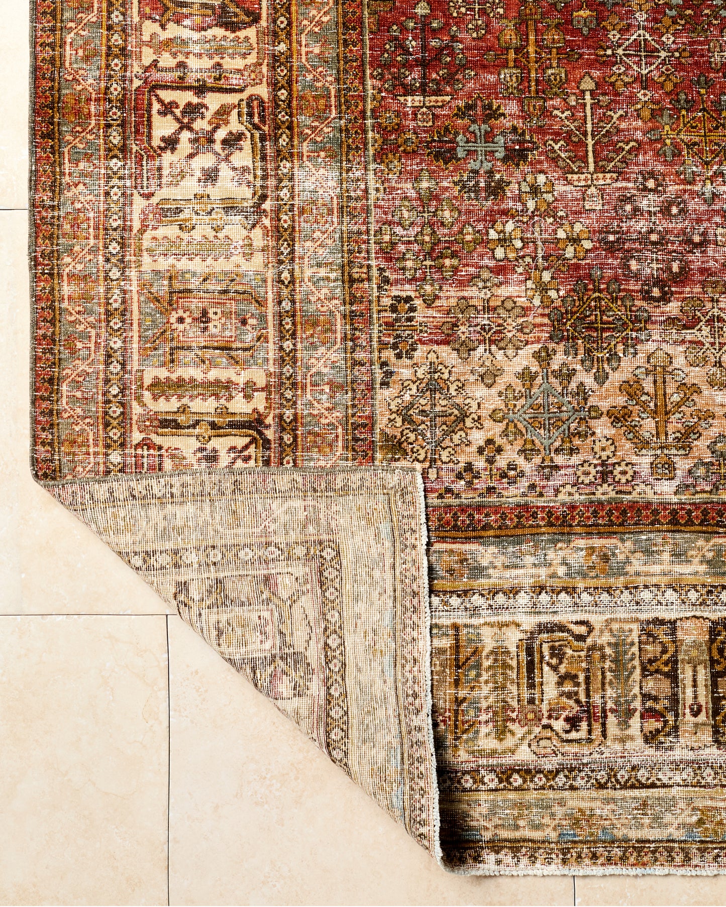 District Loom Vintage Area Rug Lodge