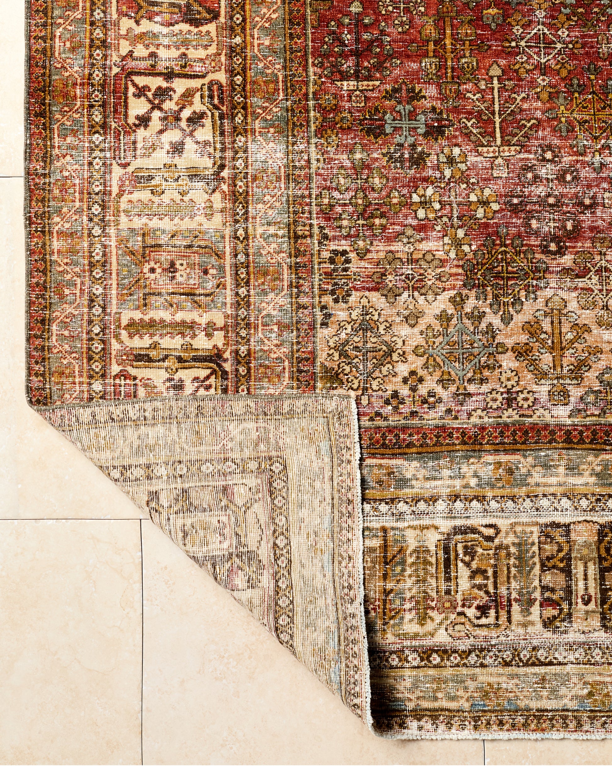District Loom Vintage Area Rug Lodge