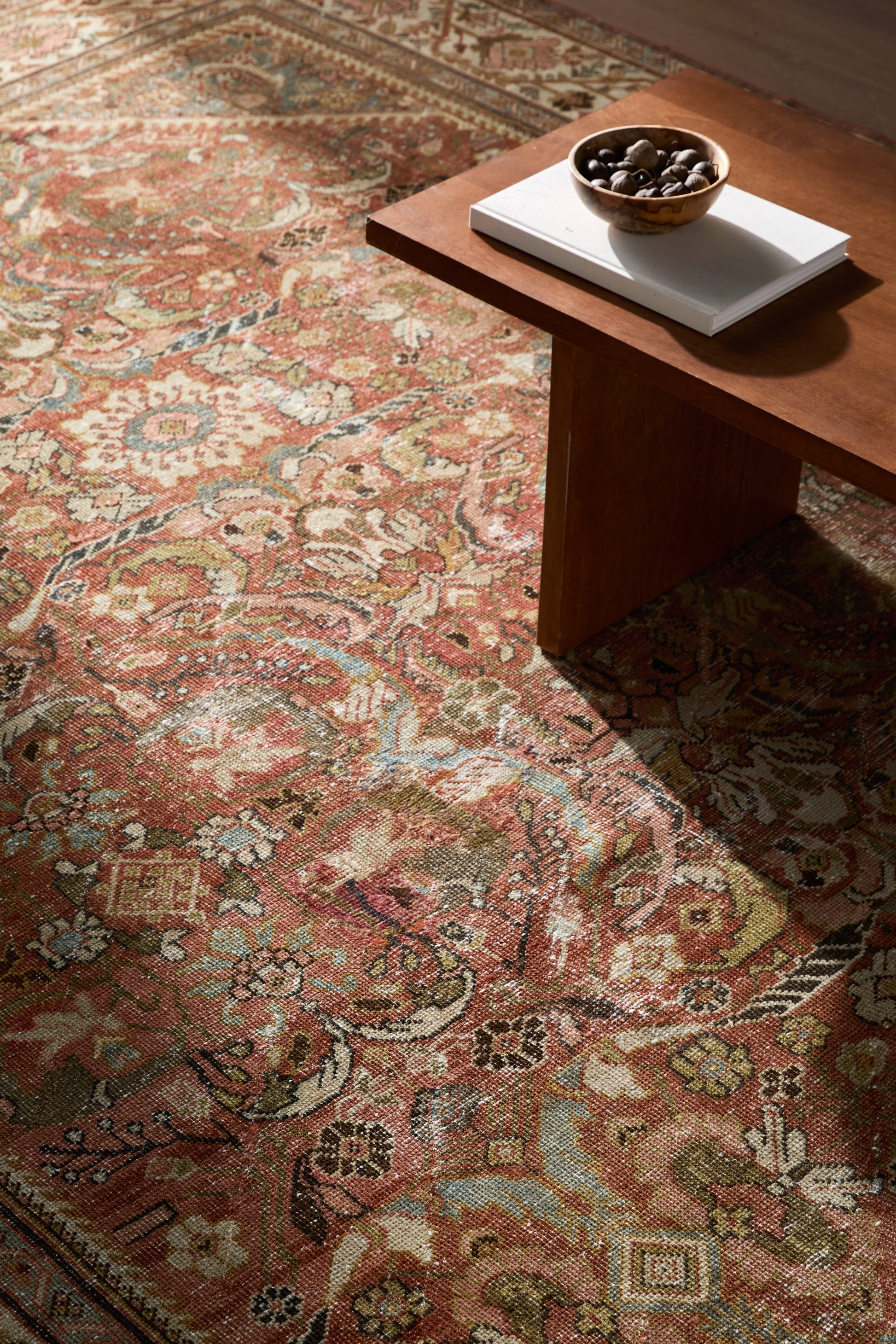 District Loom Vintage Area Rug Rhone