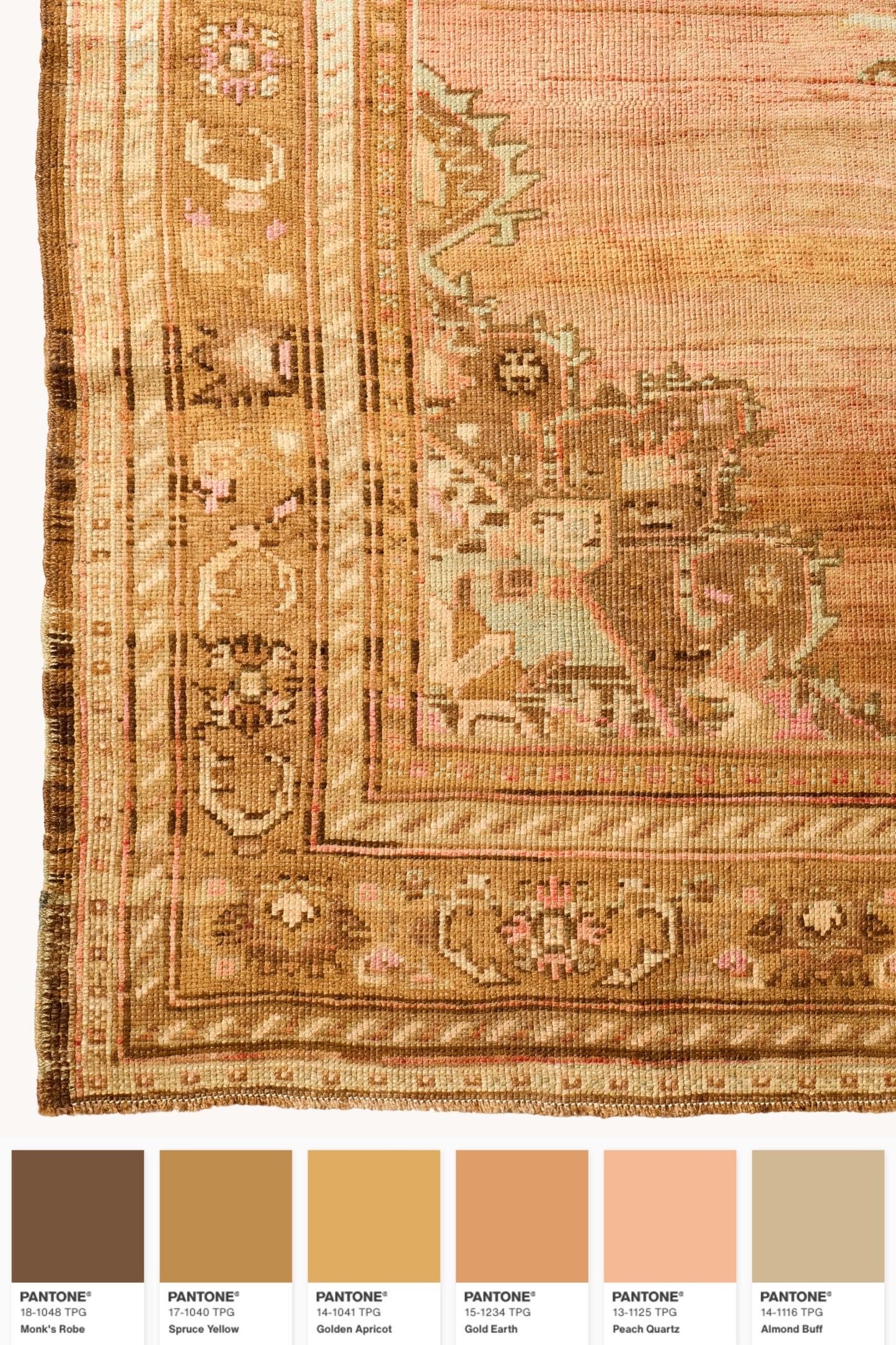District Loom Vintage Area Rug Salish