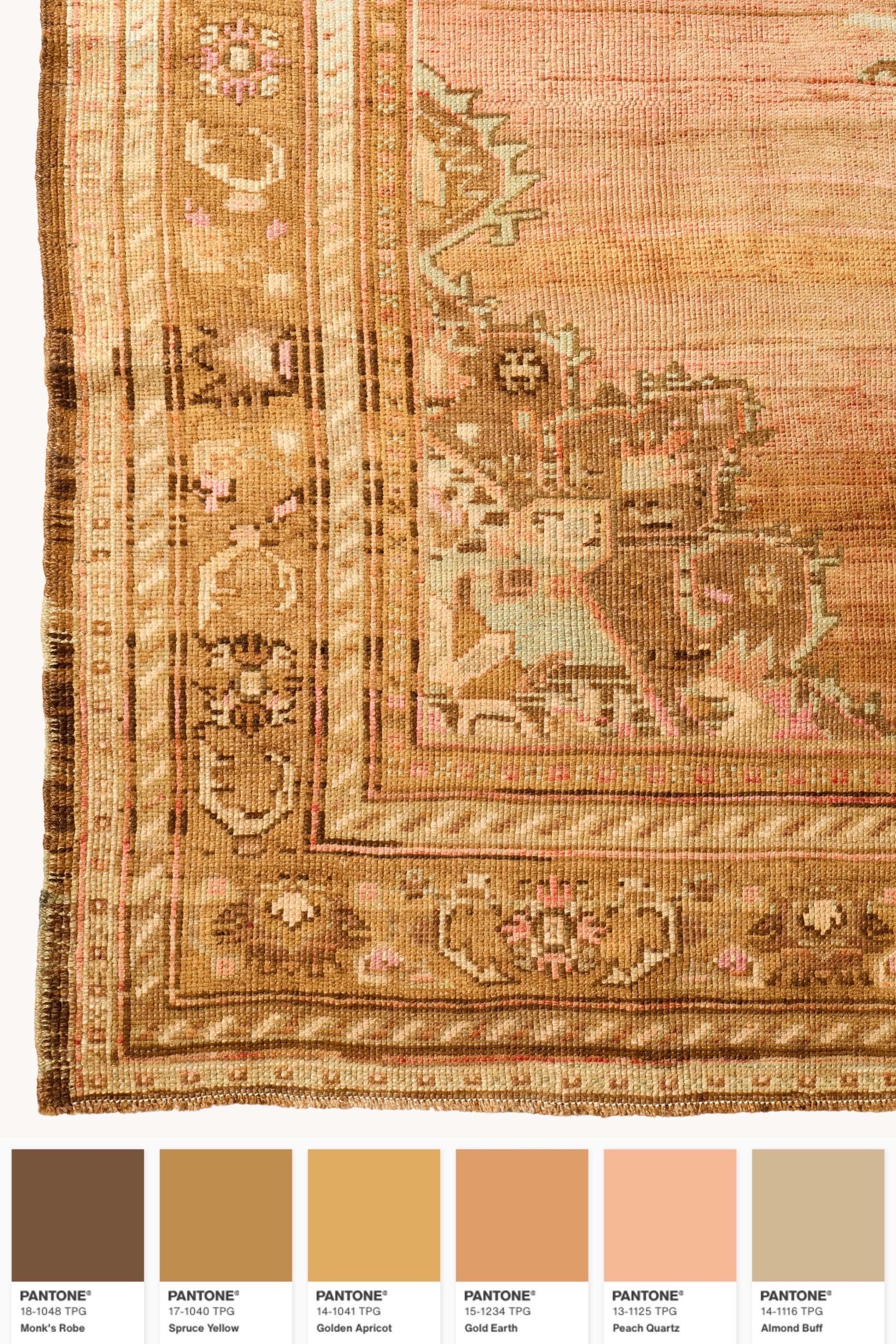 District Loom Vintage Area Rug Salish