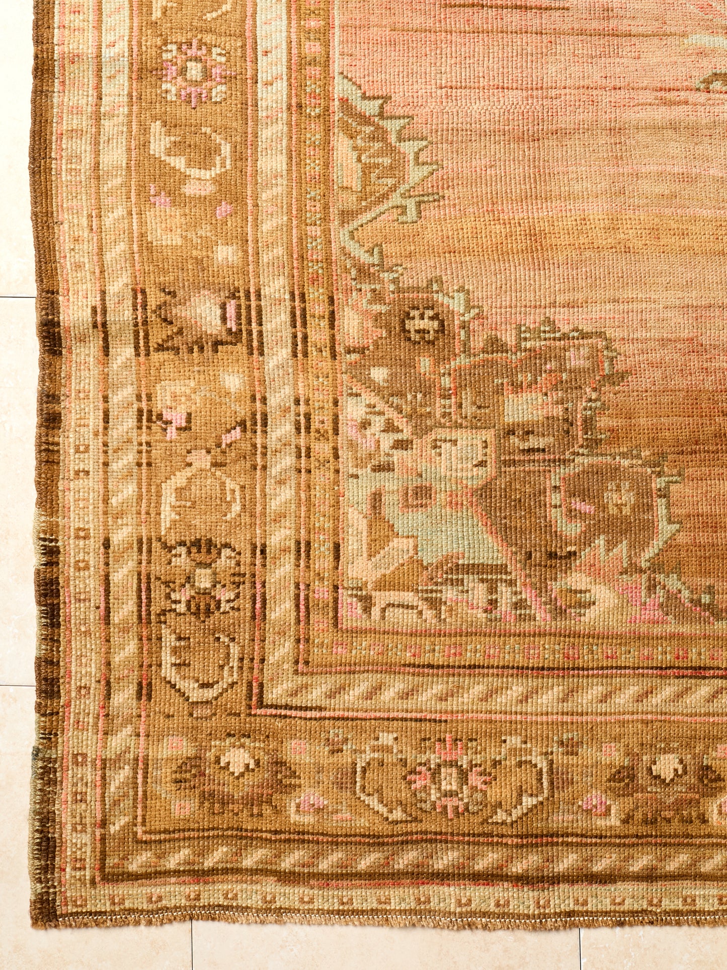 District Loom Vintage Area Rug Salish