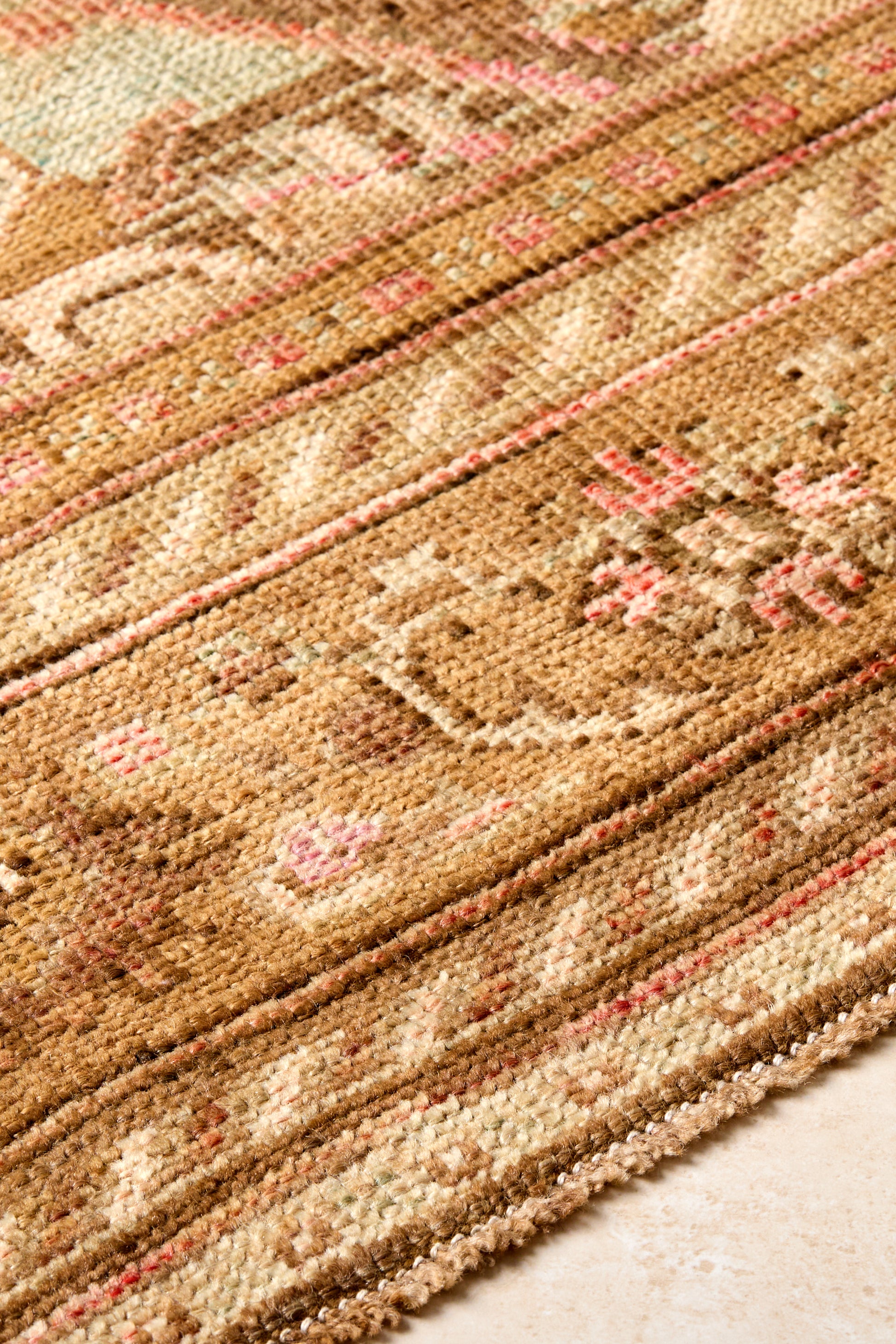 District Loom Vintage Area Rug Salish