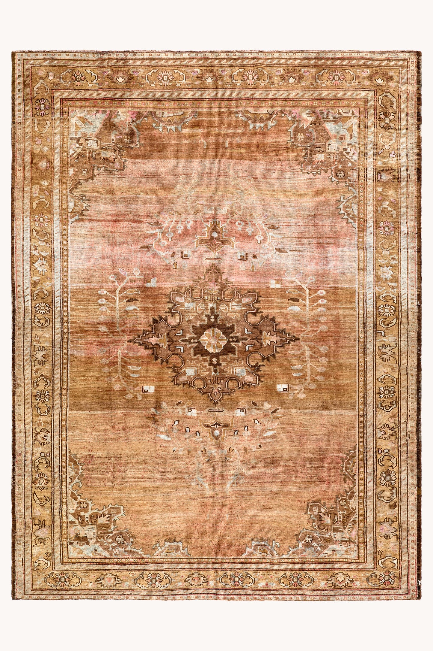District Loom Vintage Area Rug Salish