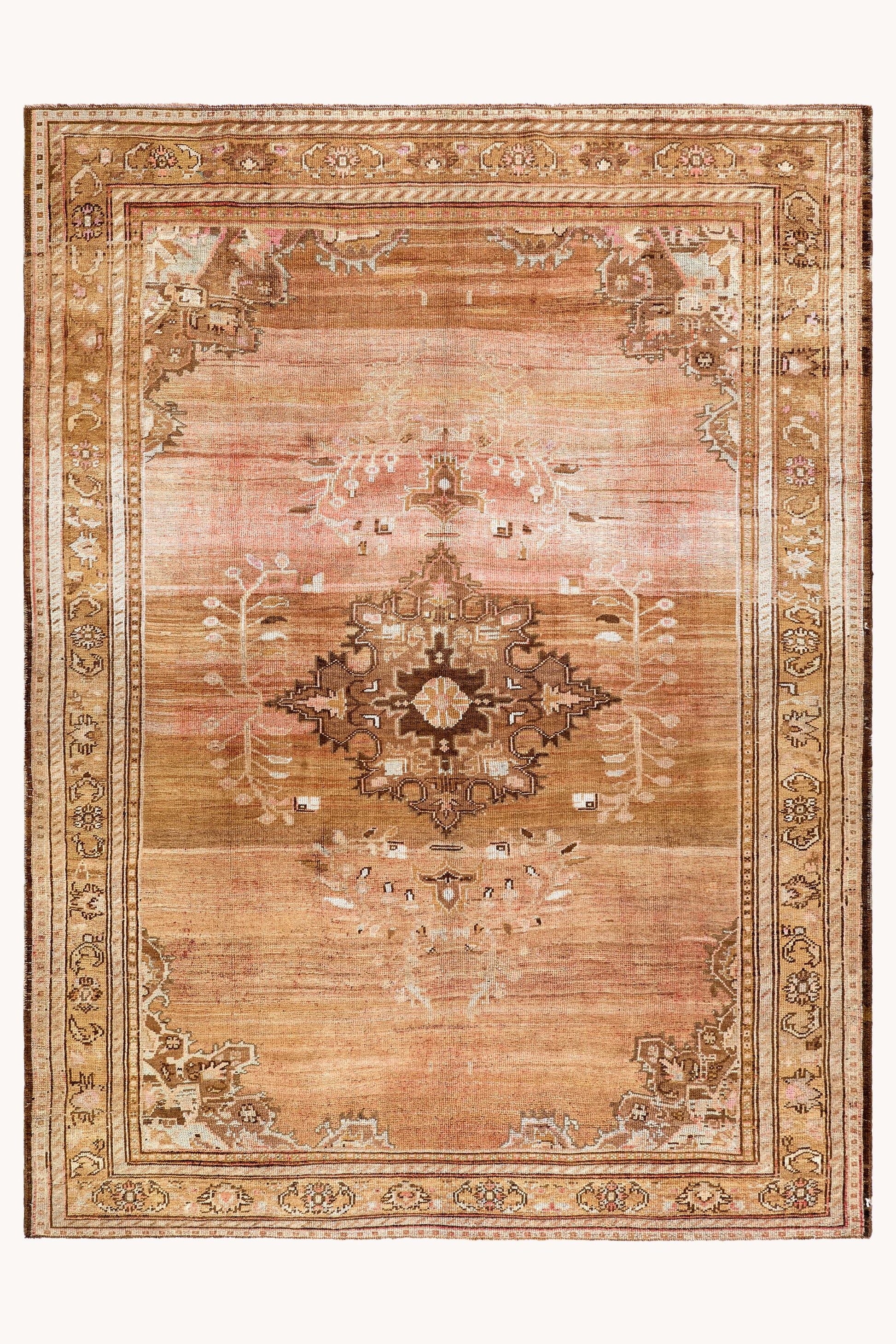 District Loom Vintage Area Rug Salish