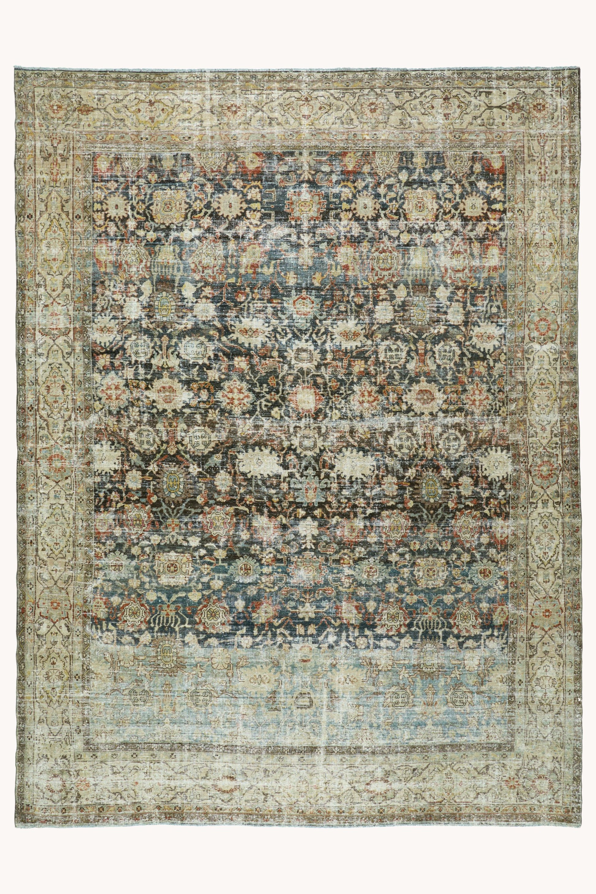 District Loom Vintage Area Rug Spruce