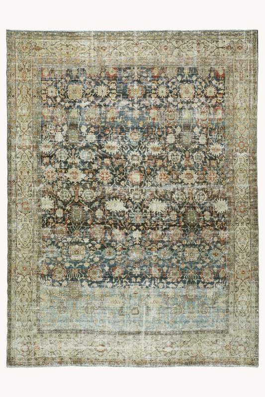 District Loom Vintage Area Rug Spruce