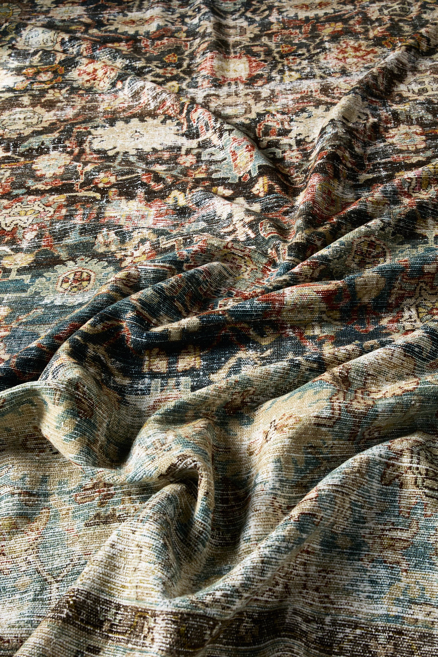 District Loom Vintage Area Rug Spruce