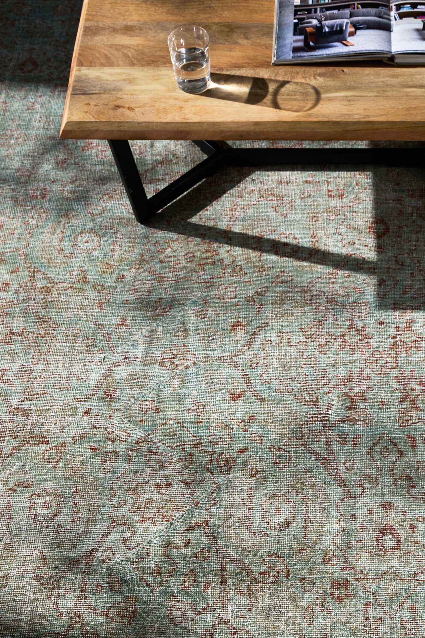 District Loom Vintage Area Rug Vista