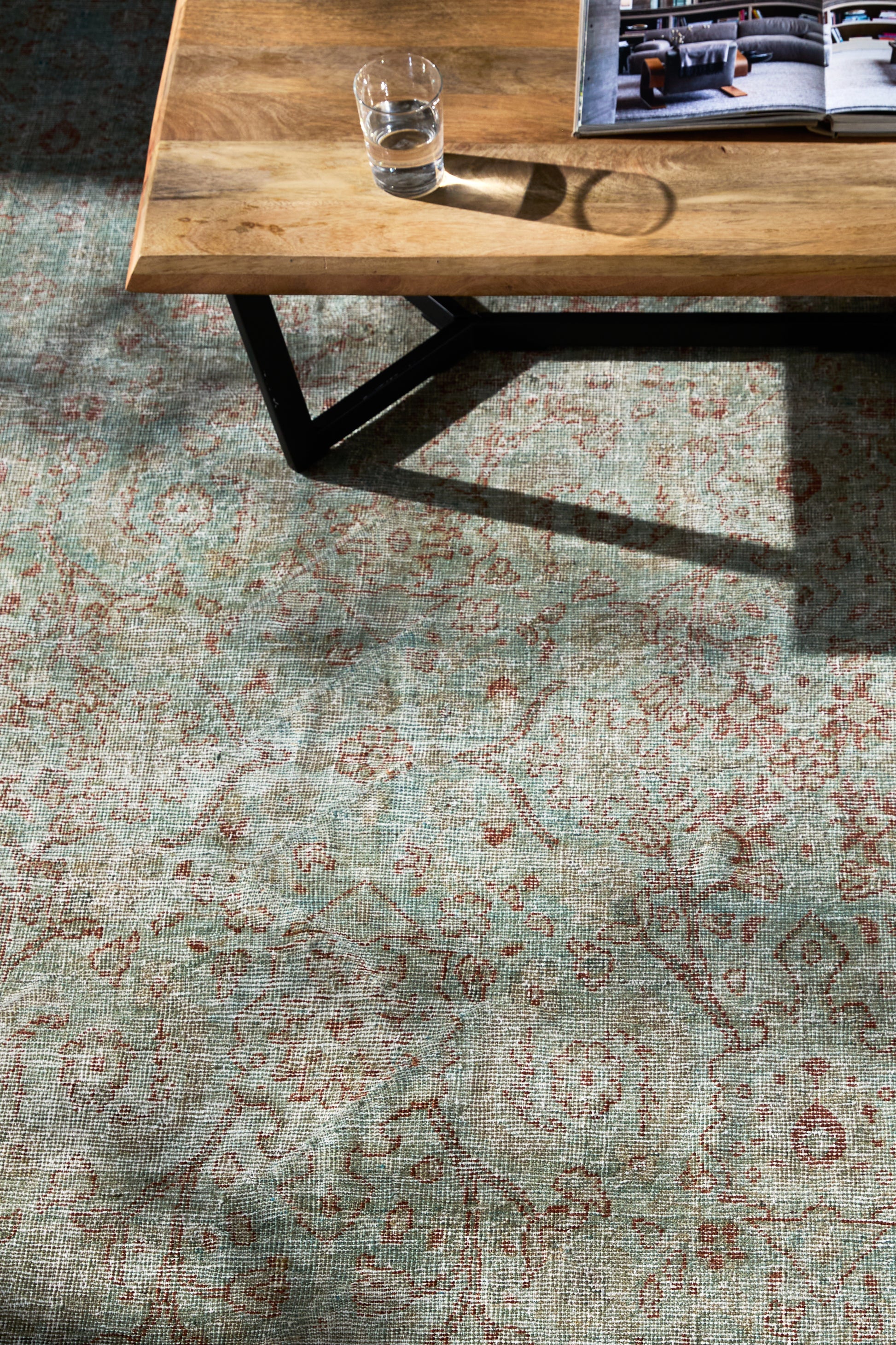 District Loom Vintage Area Rug Vista