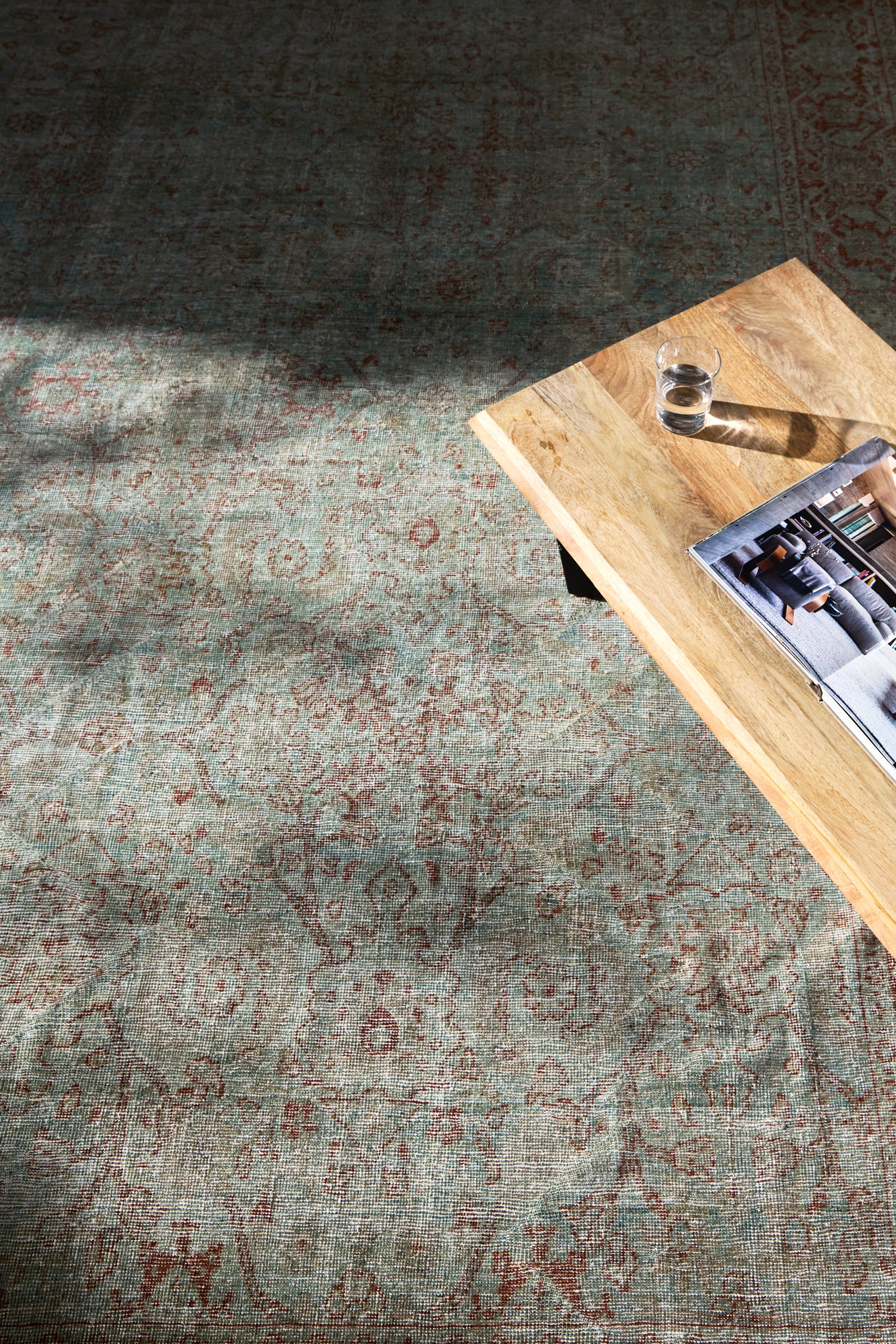 District Loom Vintage Area Rug Vista