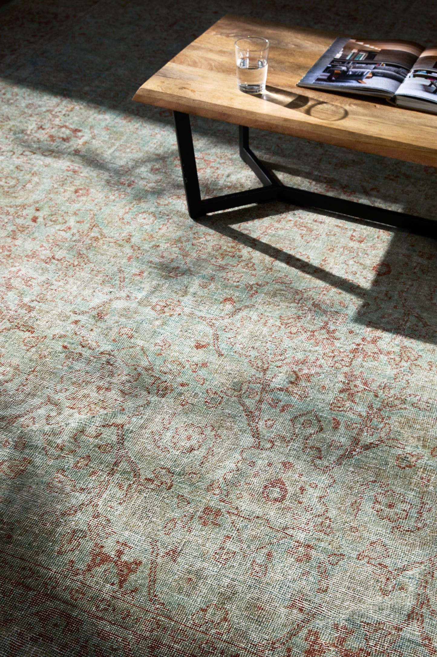 District Loom Vintage Area Rug Vista