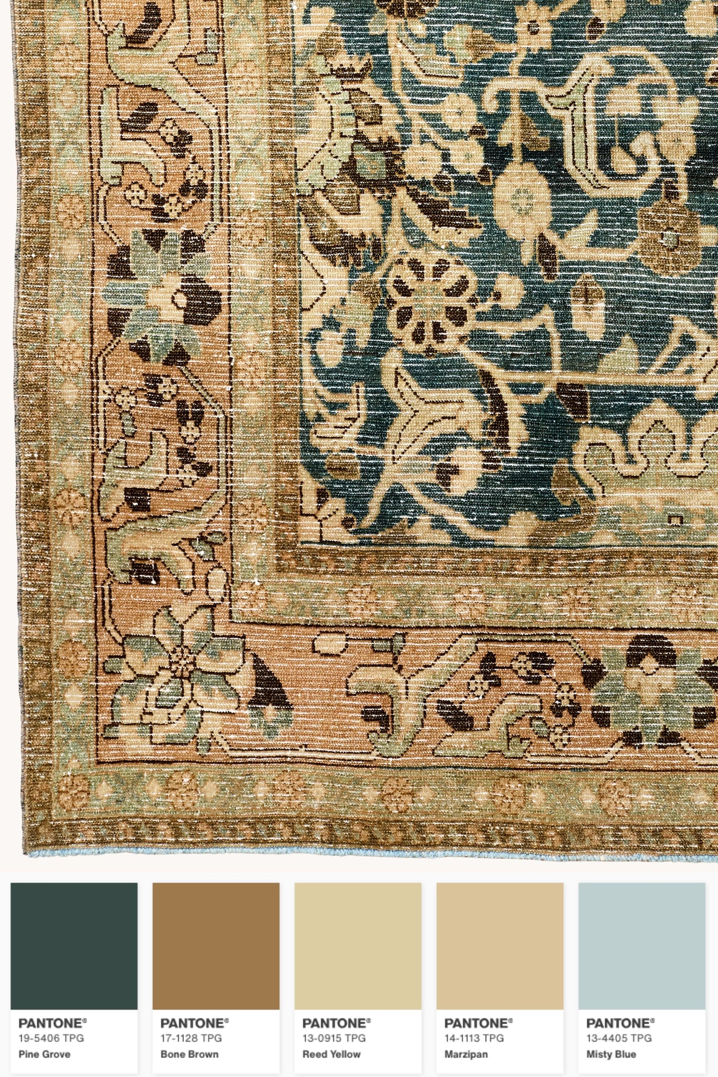 District Loom Vintage Area Rug Zina