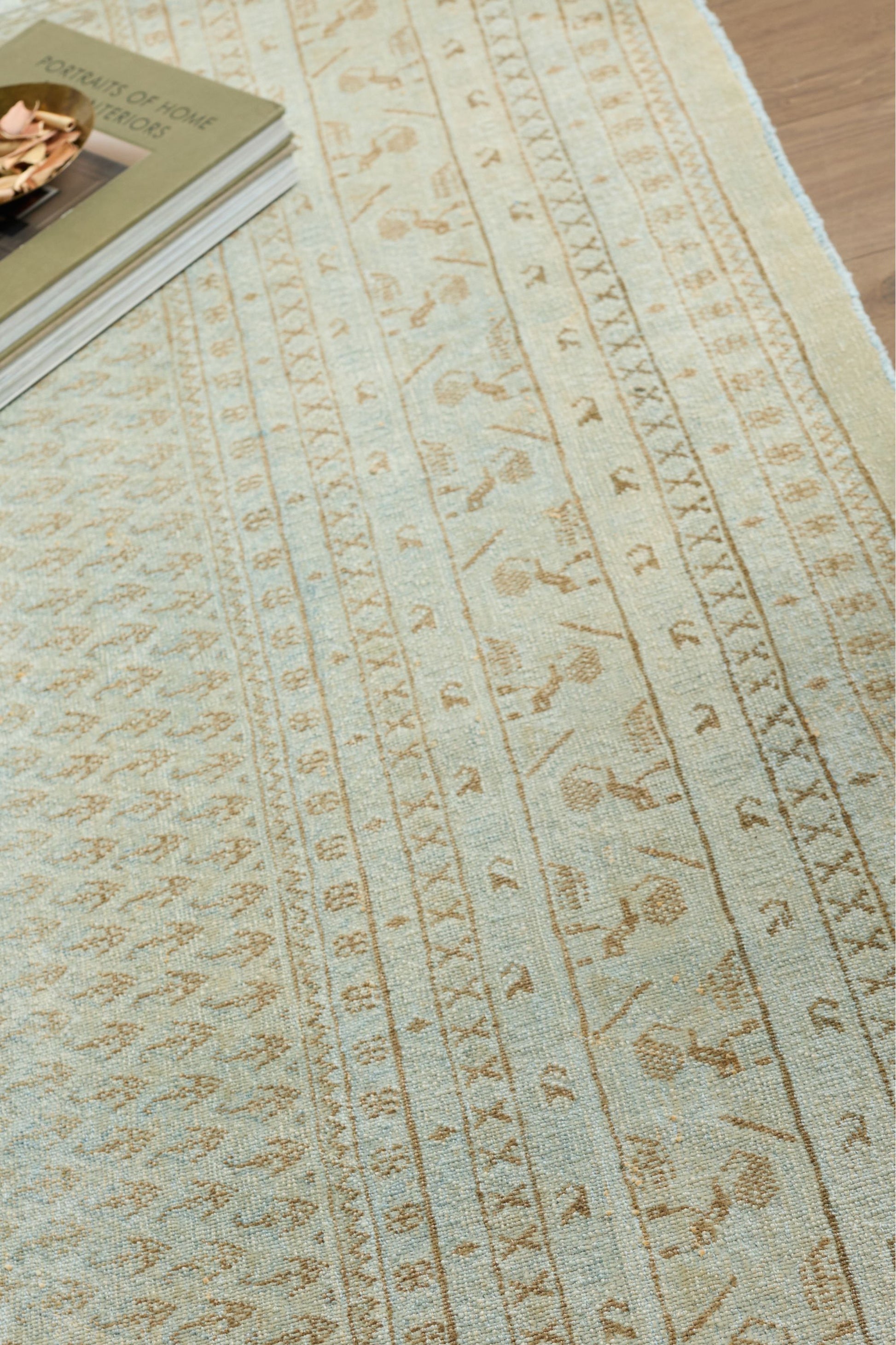 District Loom Vintage Turkish Area Rug Lavina