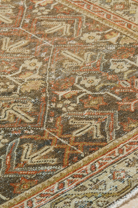 District Loom Vintage Turkish Scatter Rug Oslo