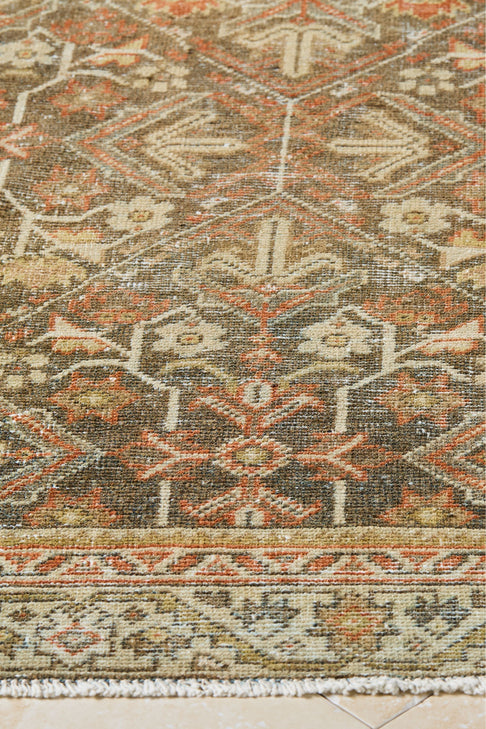District Loom Vintage Turkish Scatter Rug Oslo