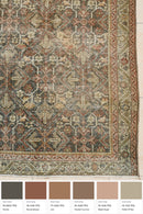 District Loom Vintage Turkish Scatter Rug Oslo