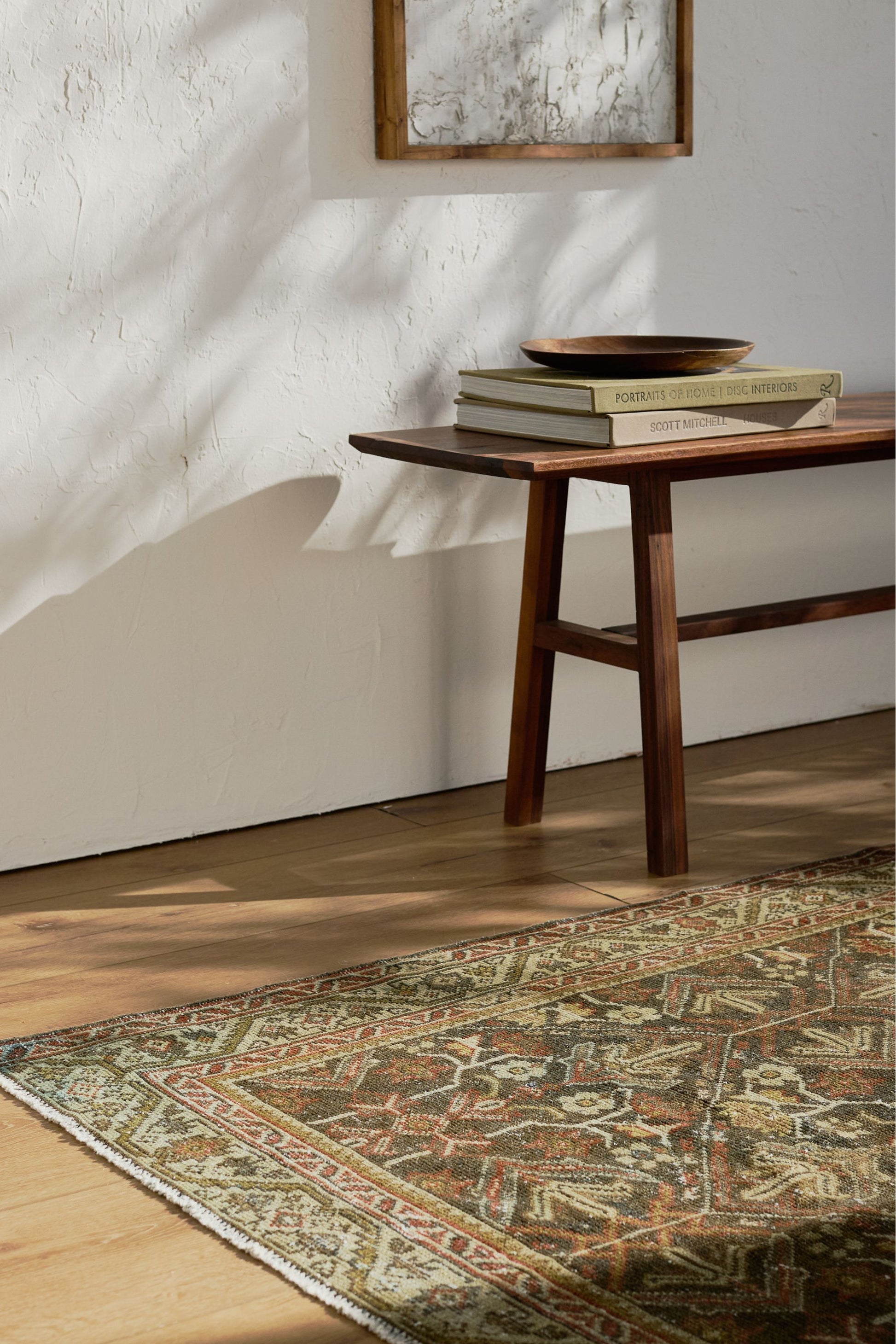 District Loom Vintage Turkish Scatter Rug Oslo