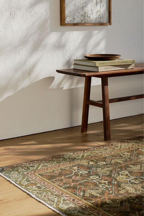 District Loom Vintage Turkish Scatter Rug Oslo