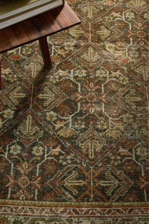 District Loom Vintage Turkish Scatter Rug Oslo