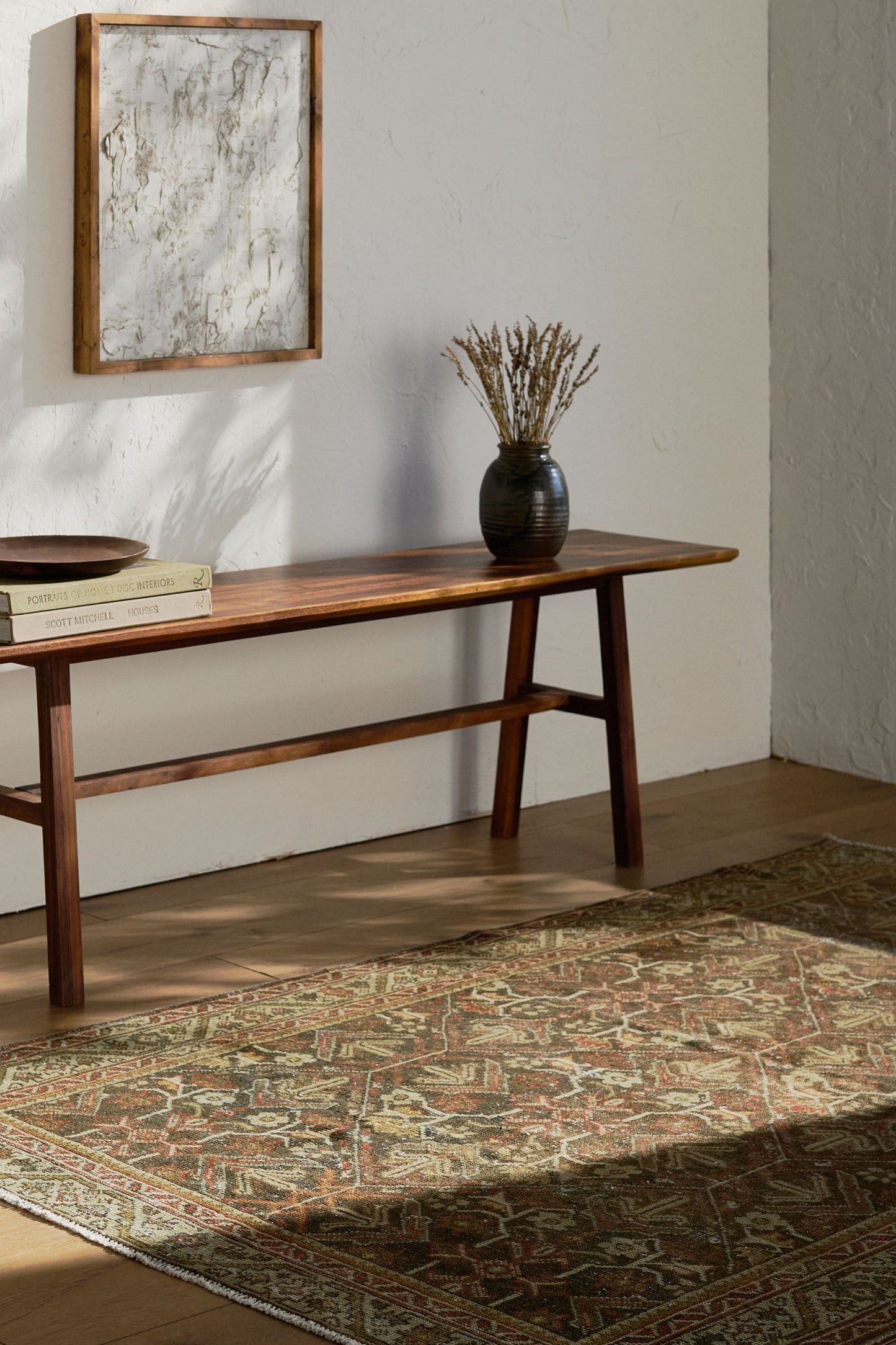 District Loom Vintage Turkish Scatter Rug Oslo