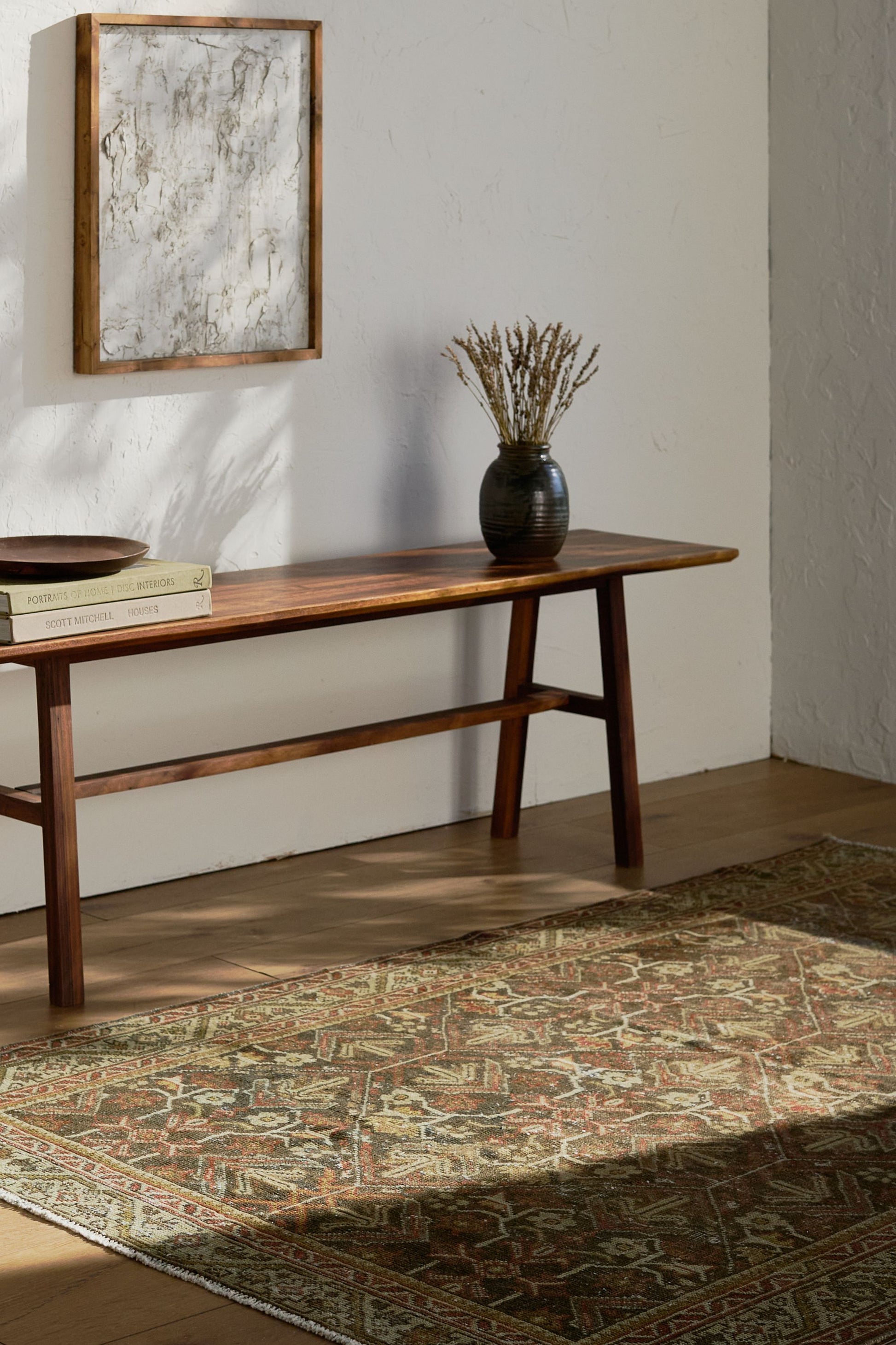 District Loom Vintage Turkish Scatter Rug Oslo