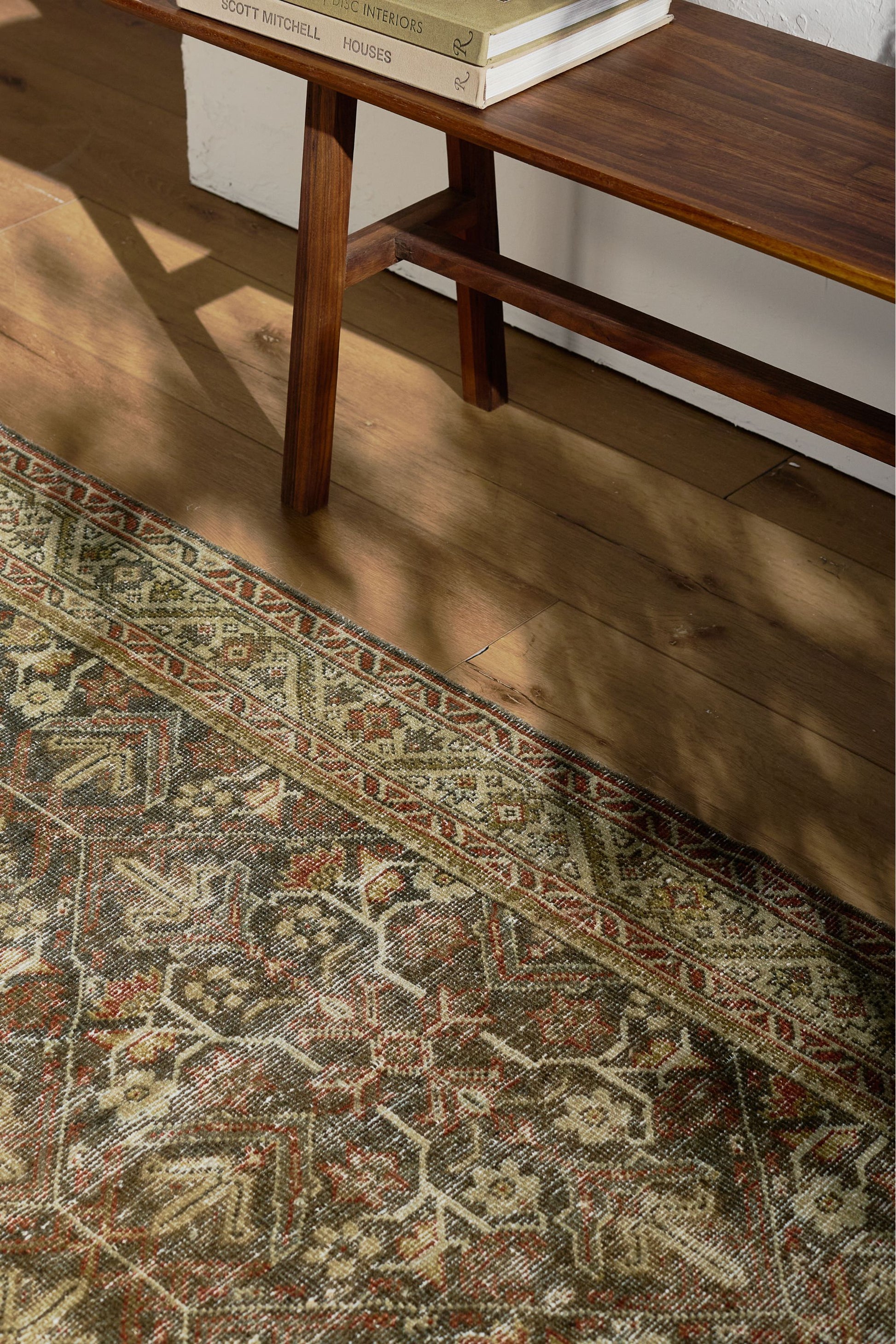 District Loom Vintage Turkish Scatter Rug Oslo