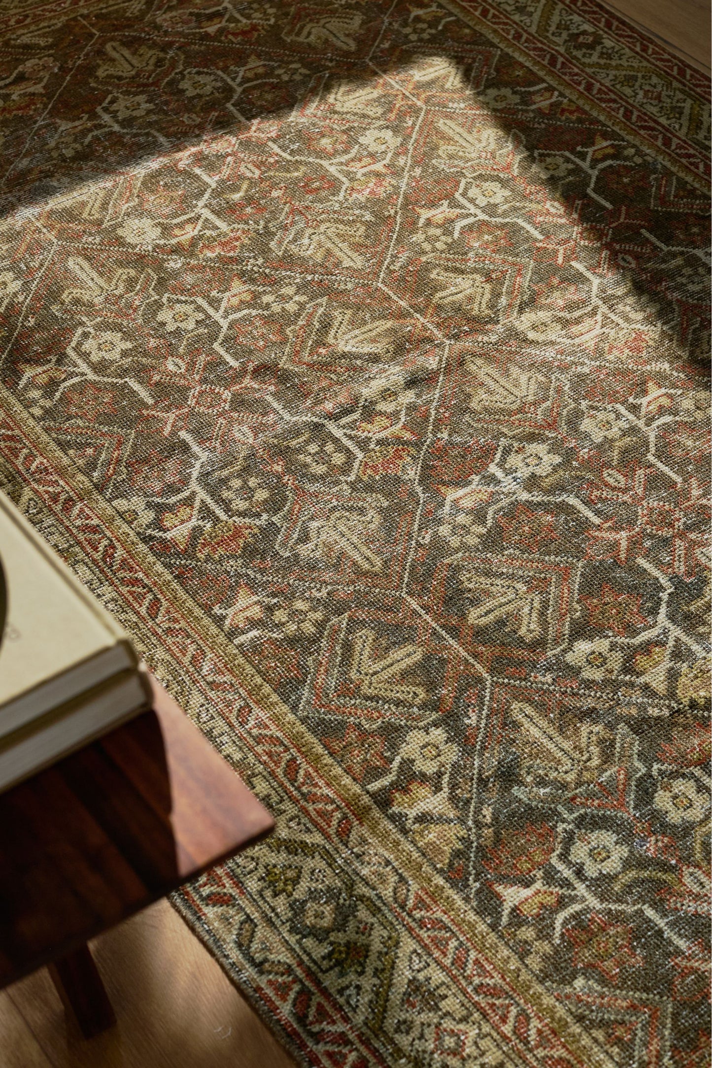 District Loom Vintage Turkish Scatter Rug Oslo