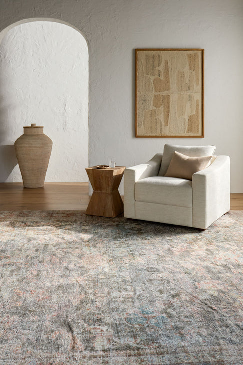  District Loom Vintage Turkish Area Rug Luca