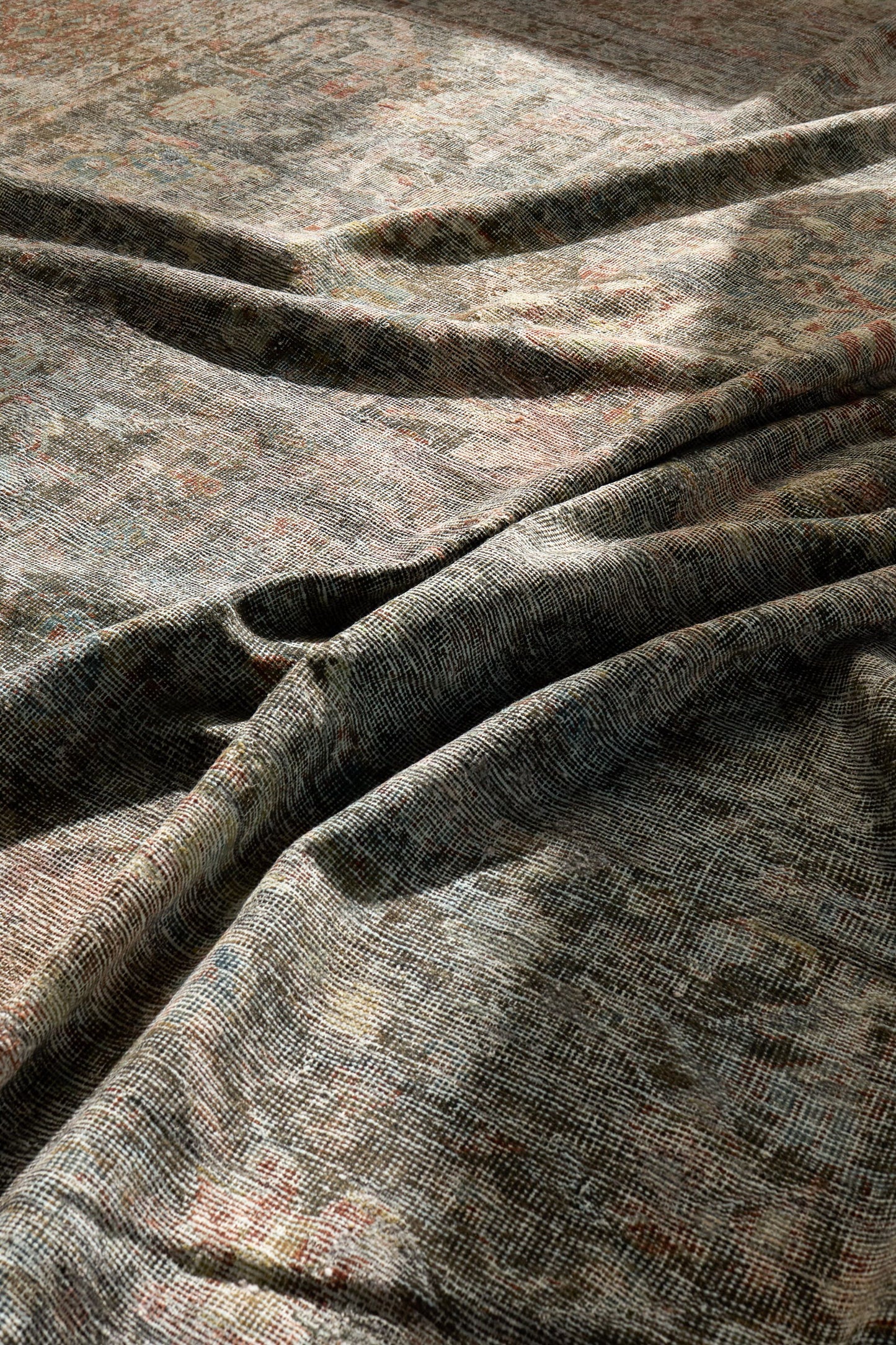  District Loom Vintage Turkish Area Rug Luca