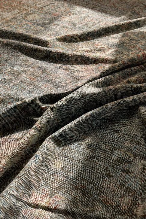  District Loom Vintage Turkish Area Rug Luca