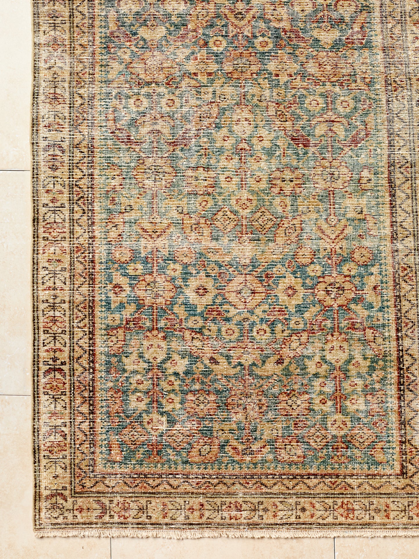 District Loom Vintage Runner Rug Anaconda