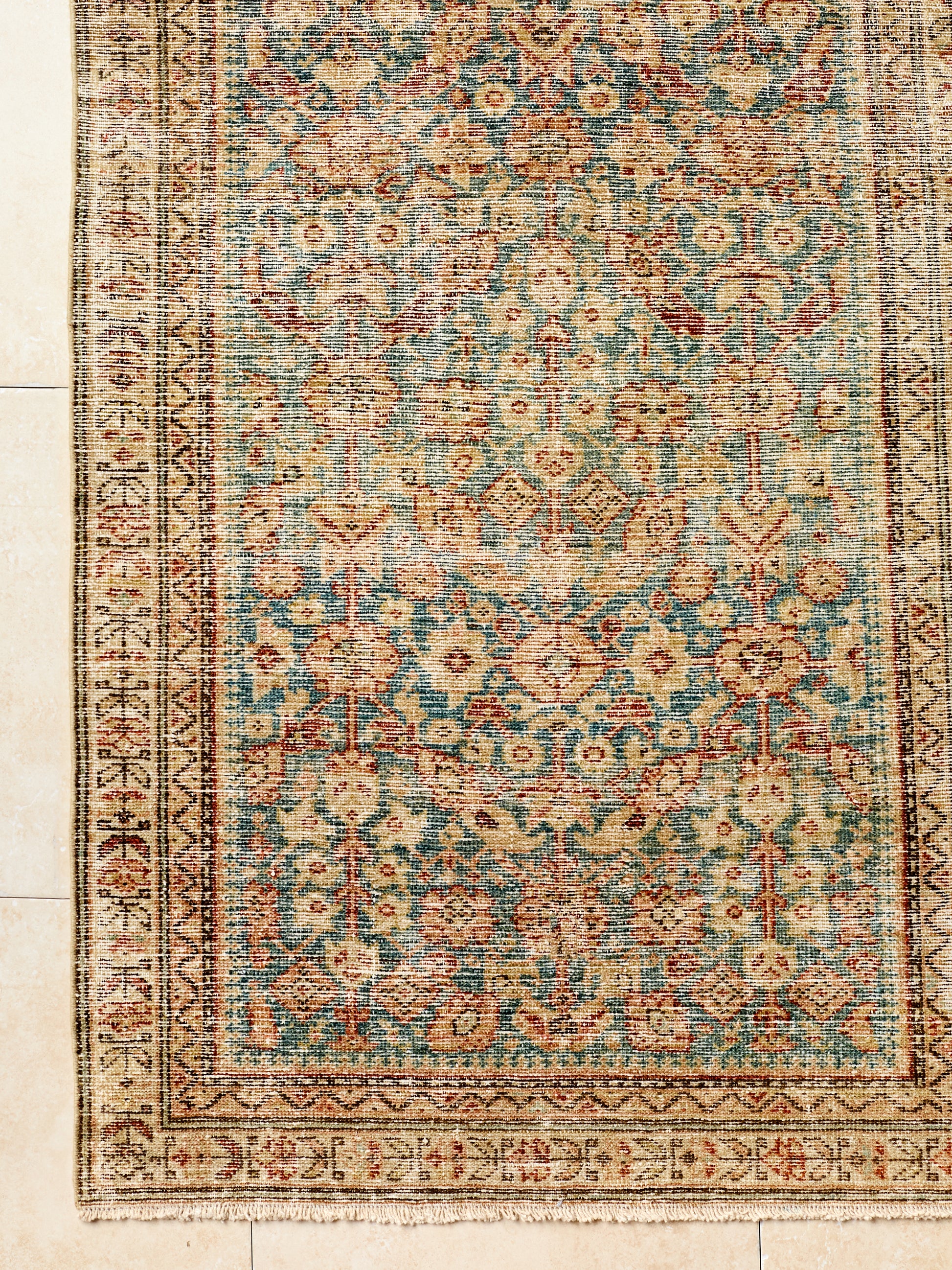 District Loom Vintage Runner Rug Anaconda