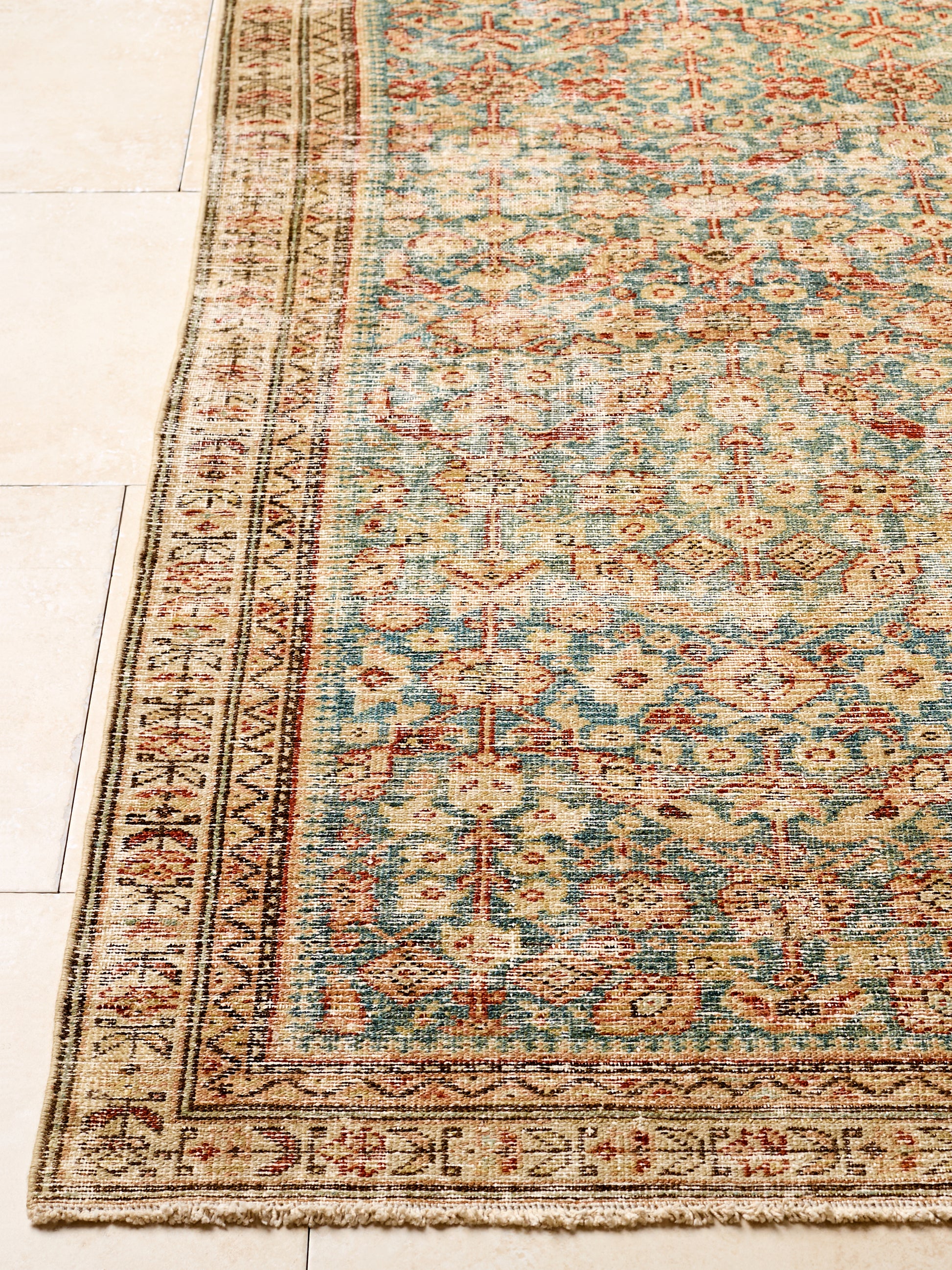District Loom Vintage Runner Rug Anaconda