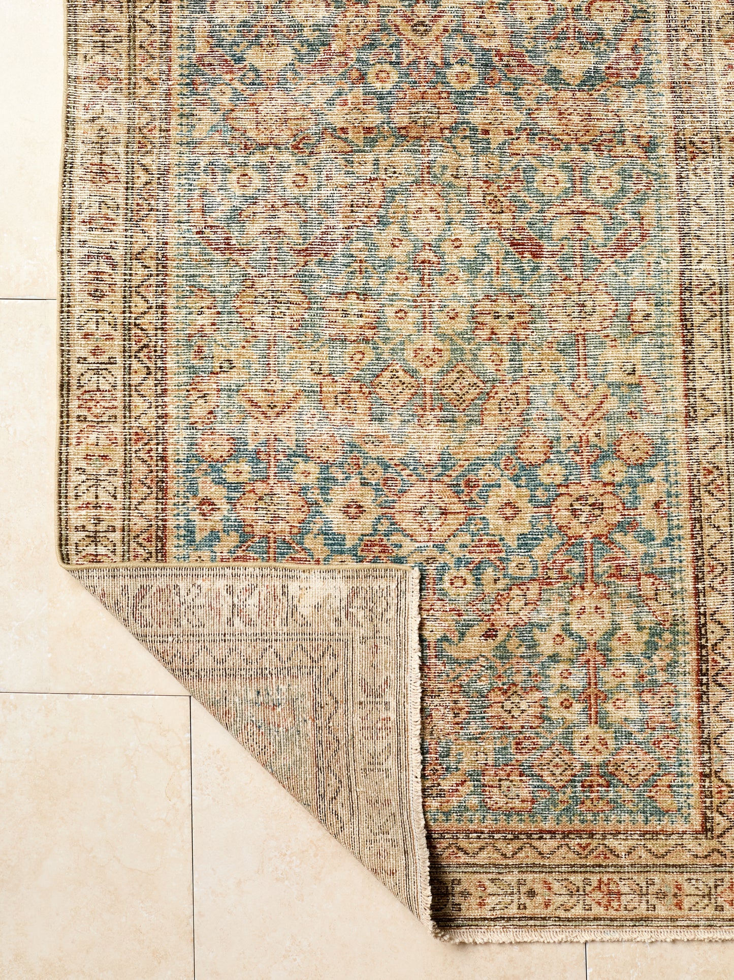 District Loom Vintage Runner Rug Anaconda