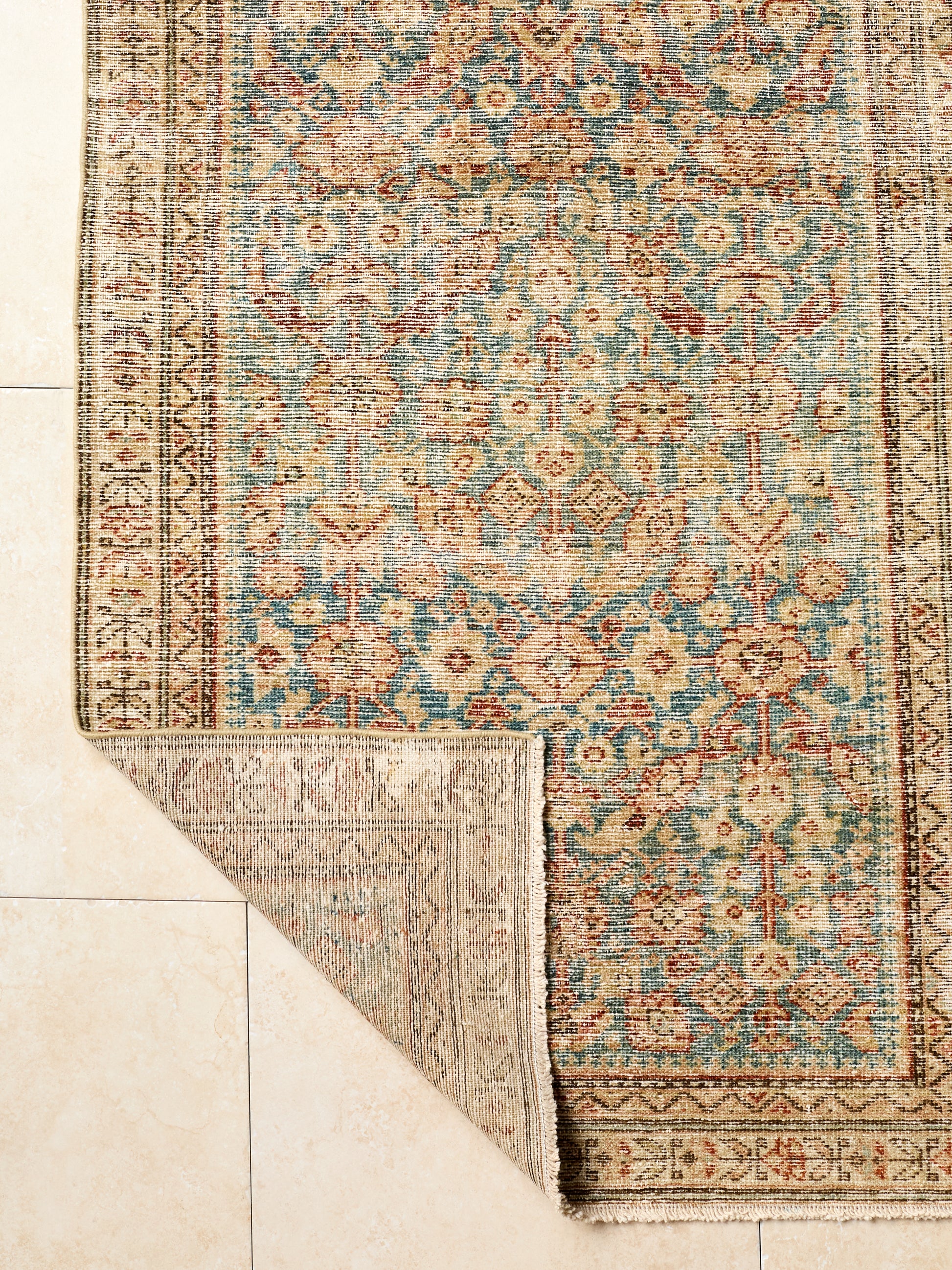 District Loom Vintage Runner Rug Anaconda