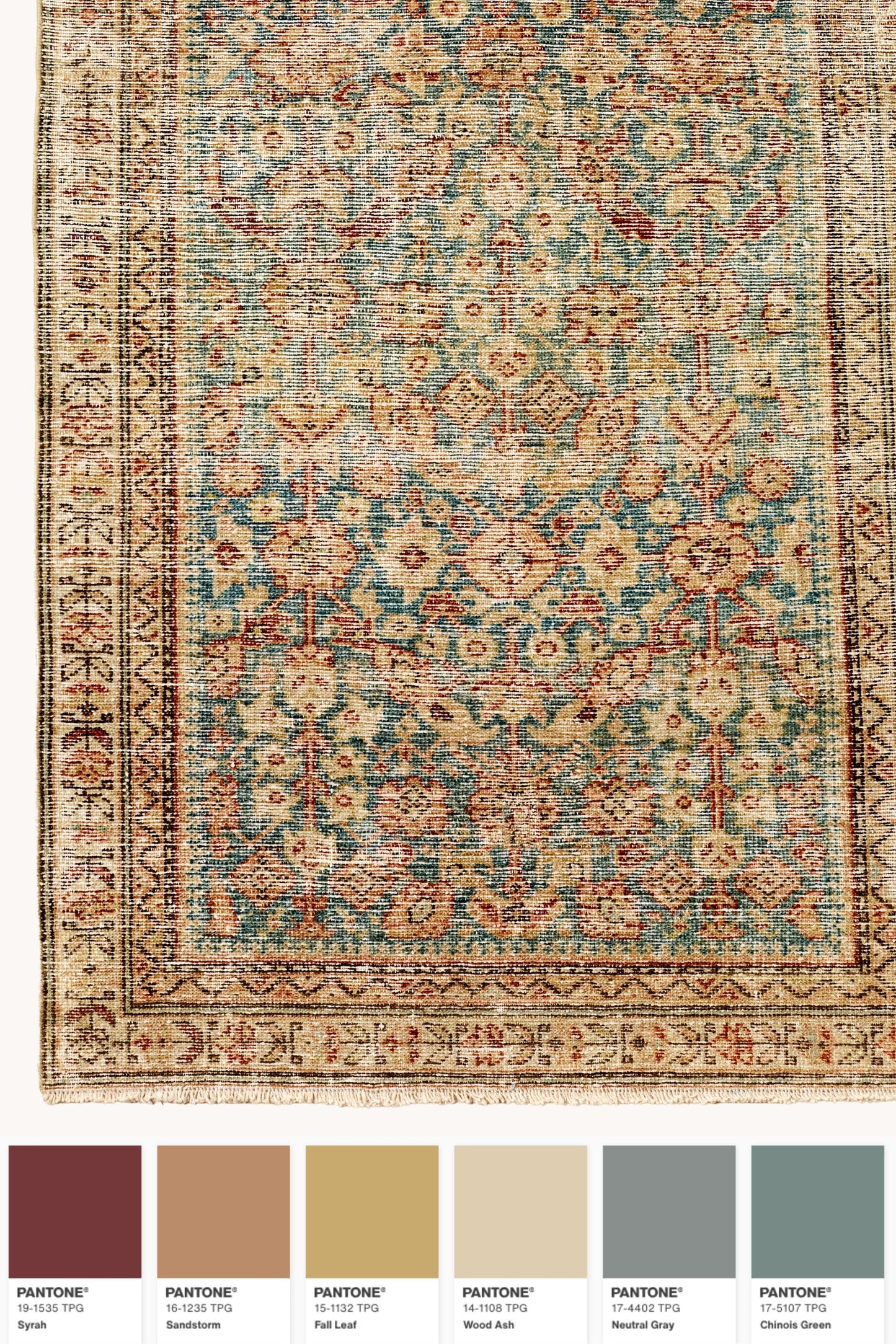 District Loom Vintage Runner Rug Anaconda