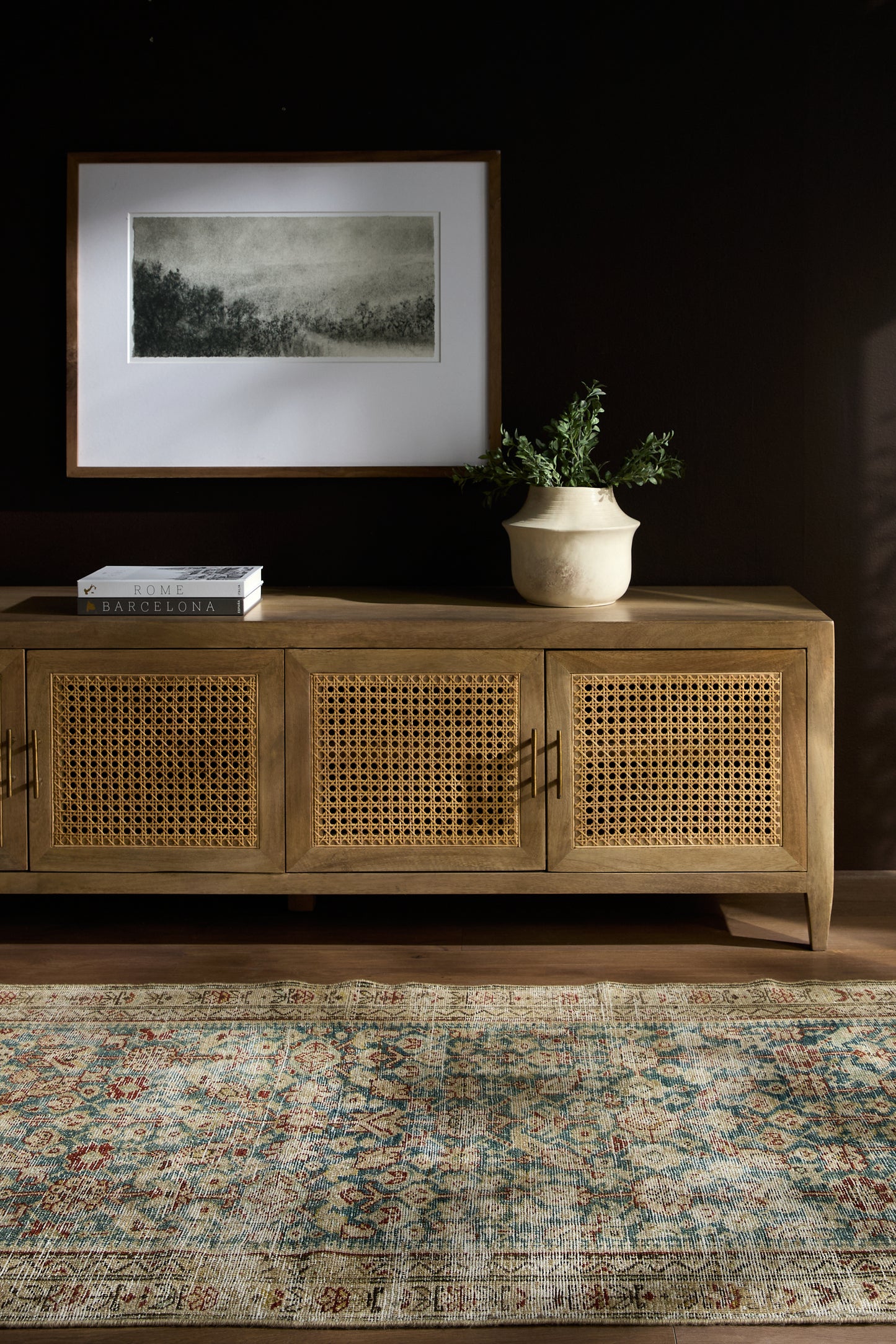 District Loom Vintage Runner Rug Anaconda