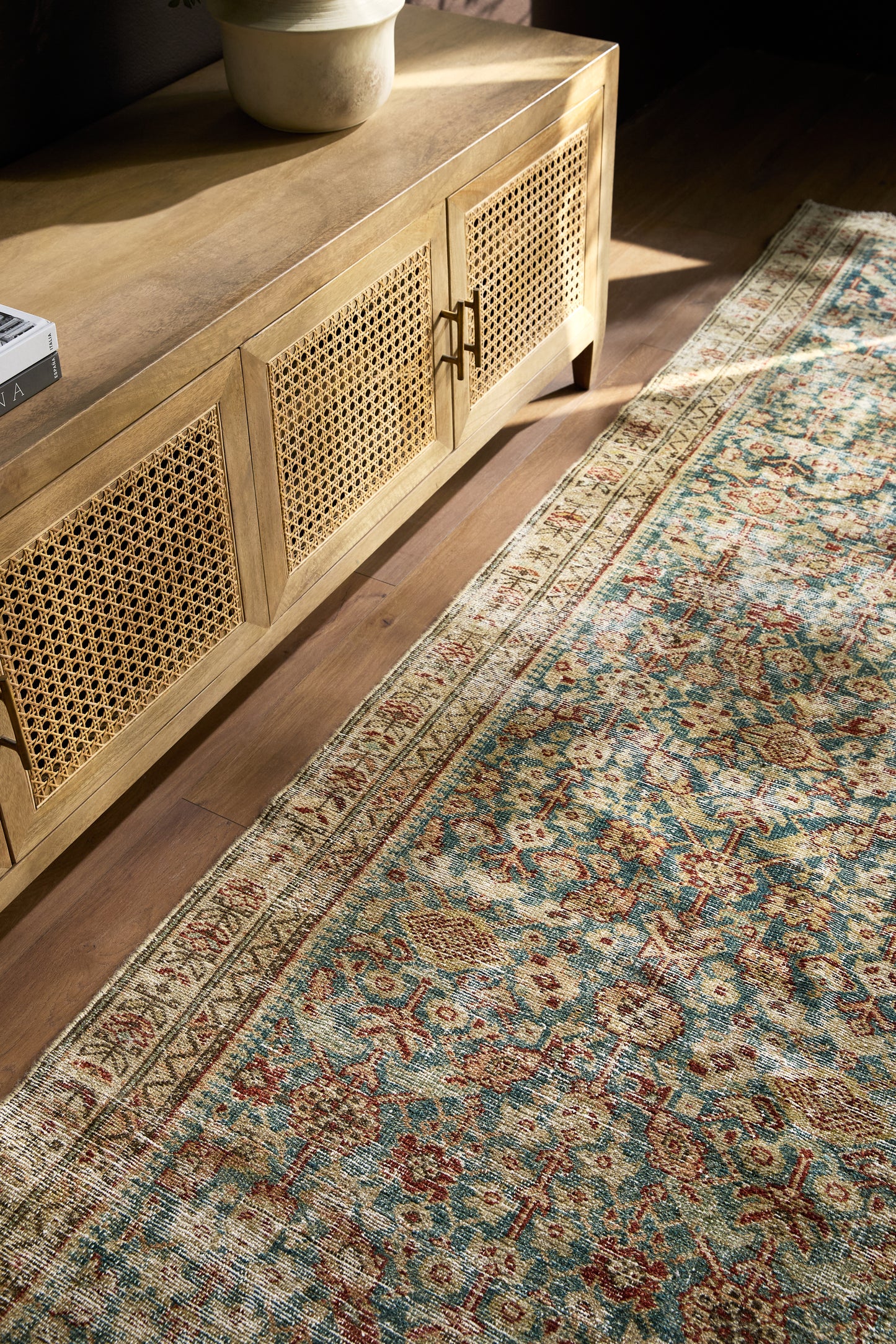 District Loom Vintage Runner Rug Anaconda