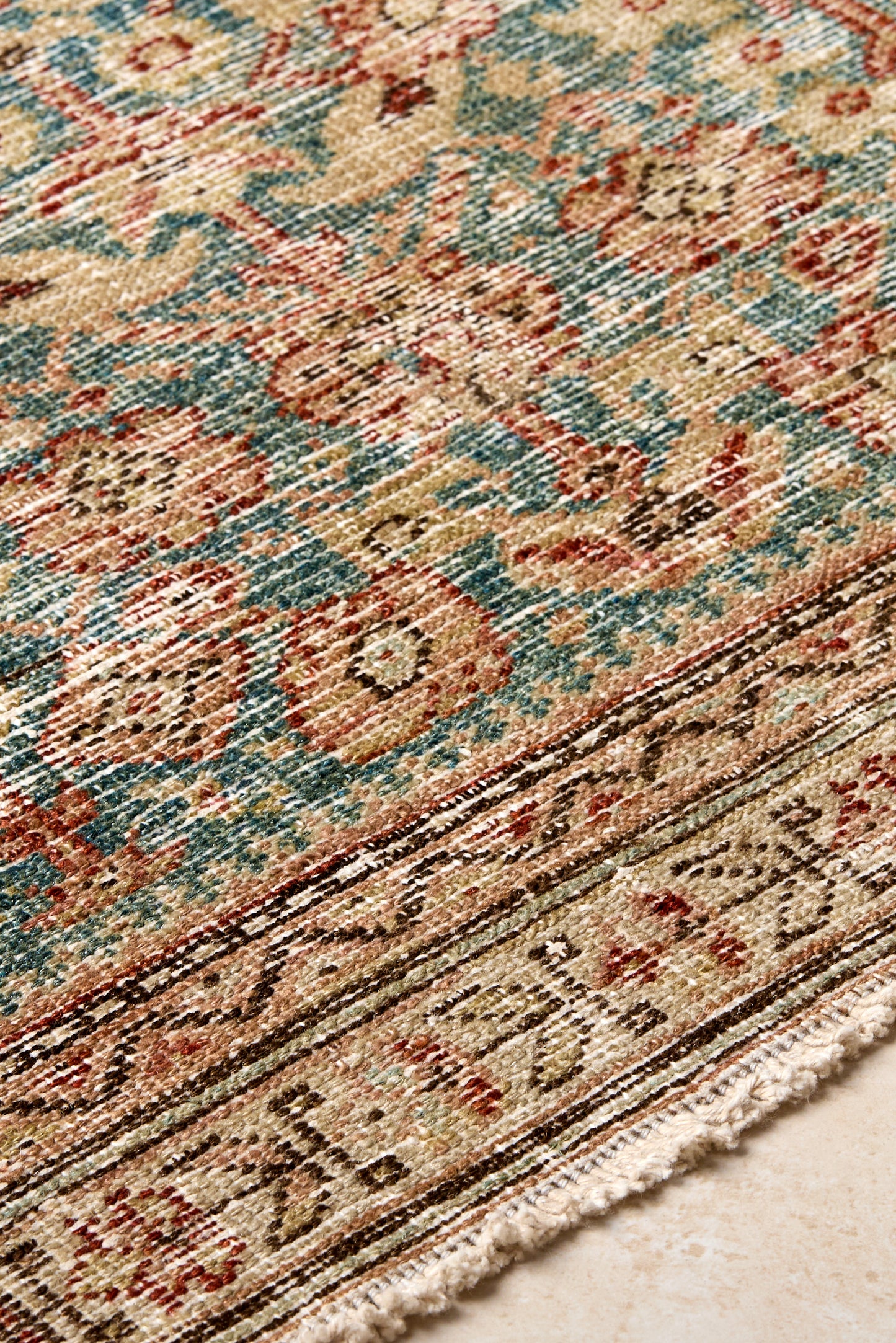 District Loom Vintage Runner Rug Anaconda