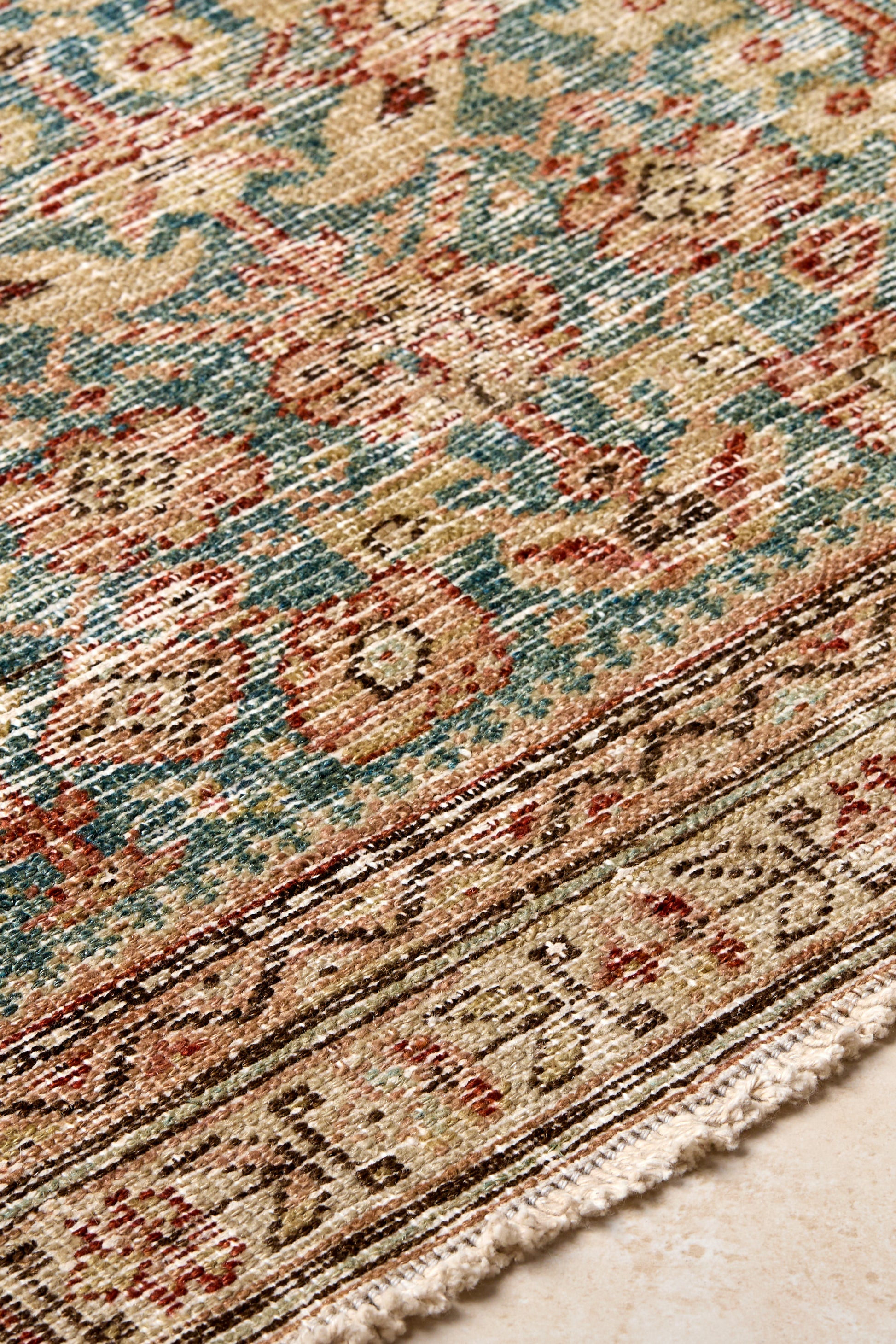 District Loom Vintage Runner Rug Anaconda
