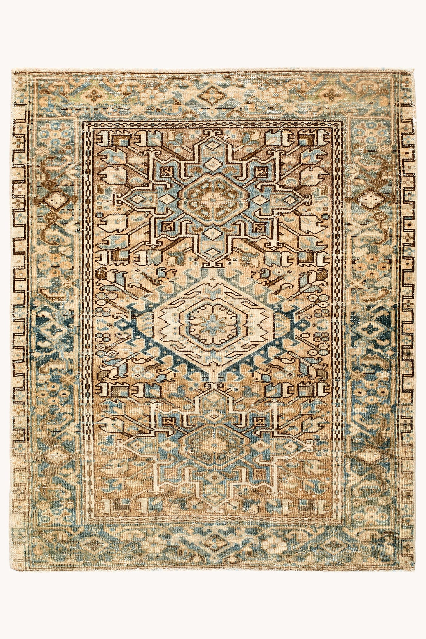 District Loom Vintage Scatter Rug Coulee